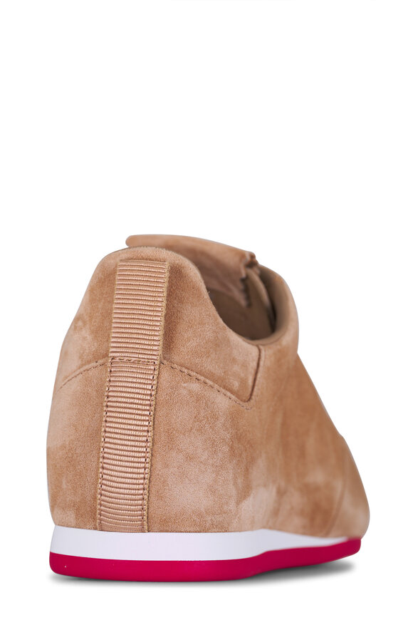 Christian Louboutin Eleonora Flex Suede Low-Top Sneaker - view 3