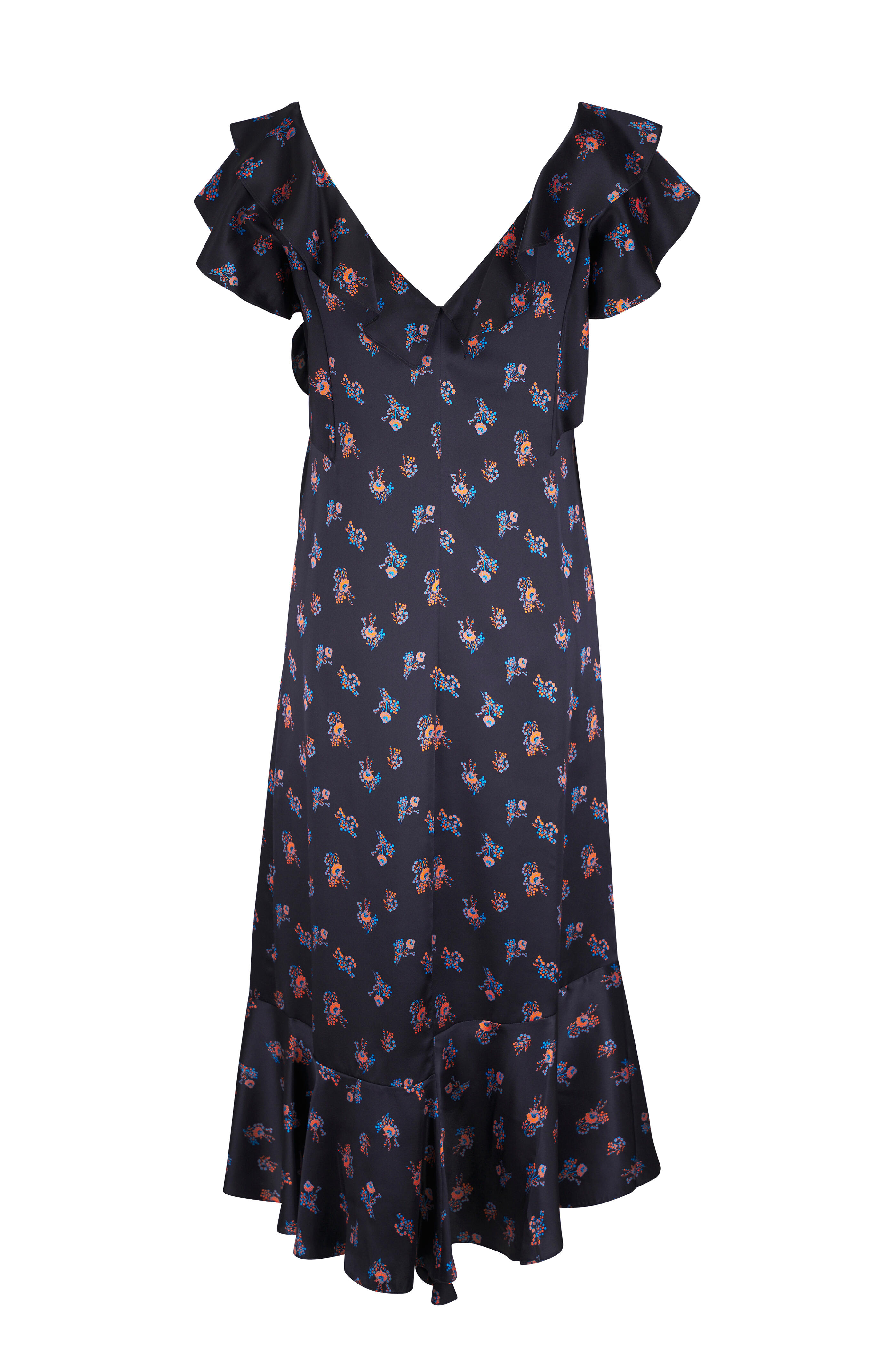 Dorothee Schumacher - Navy Shiny Daydream Dress