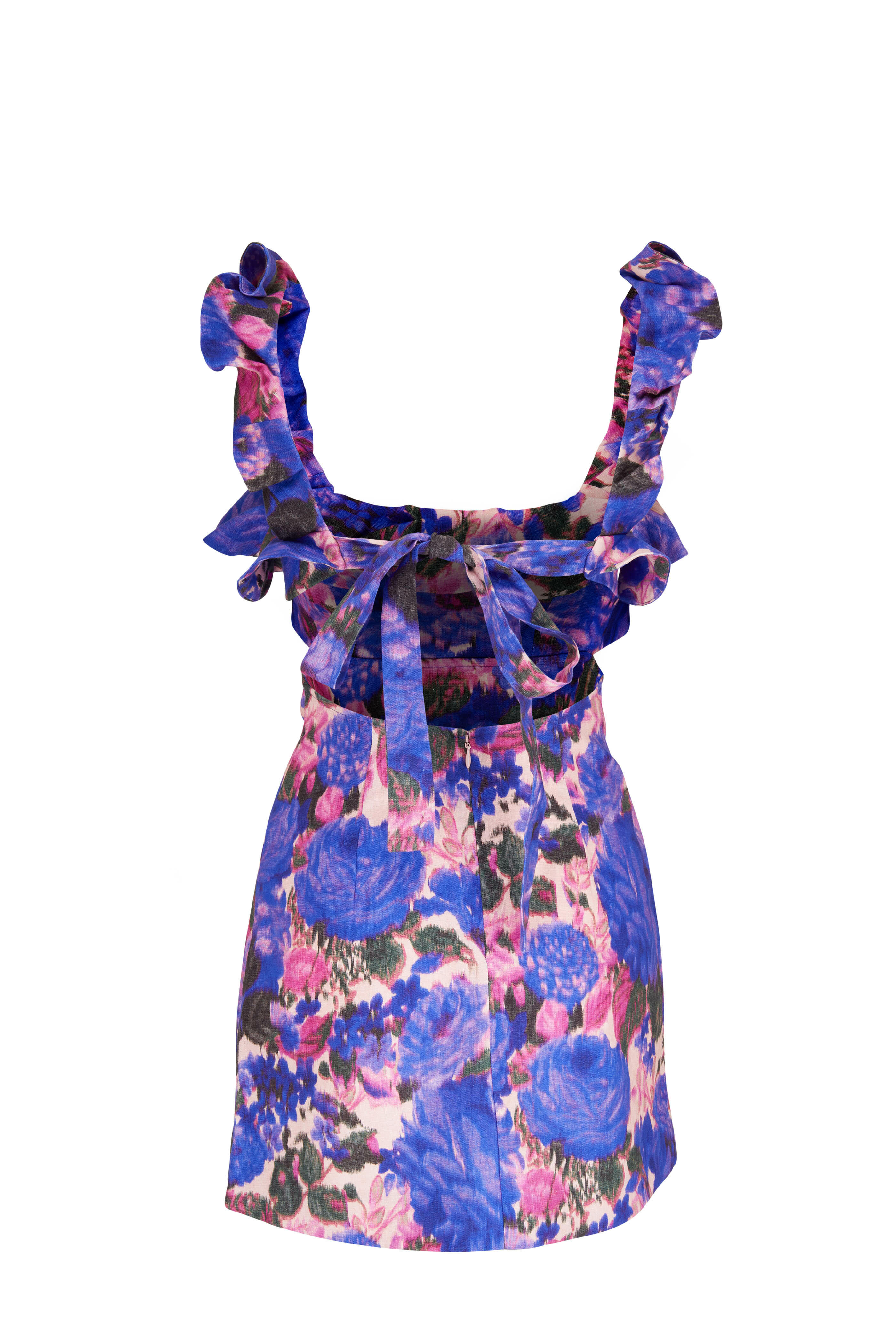 Zimmermann - High Tide Frilled Mini Dress