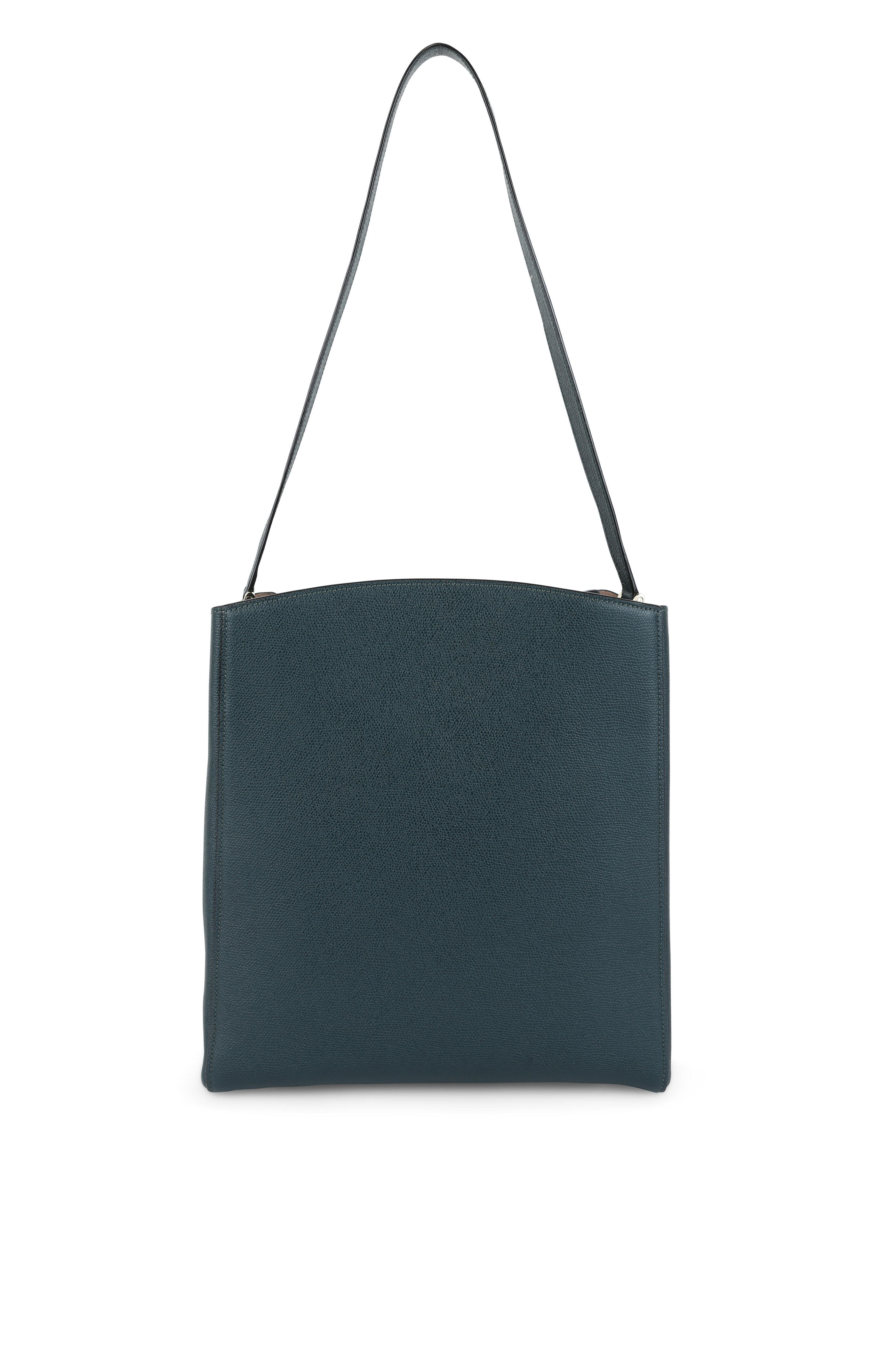 Valextra - Brera Oyster Vertical Shoulder Bag