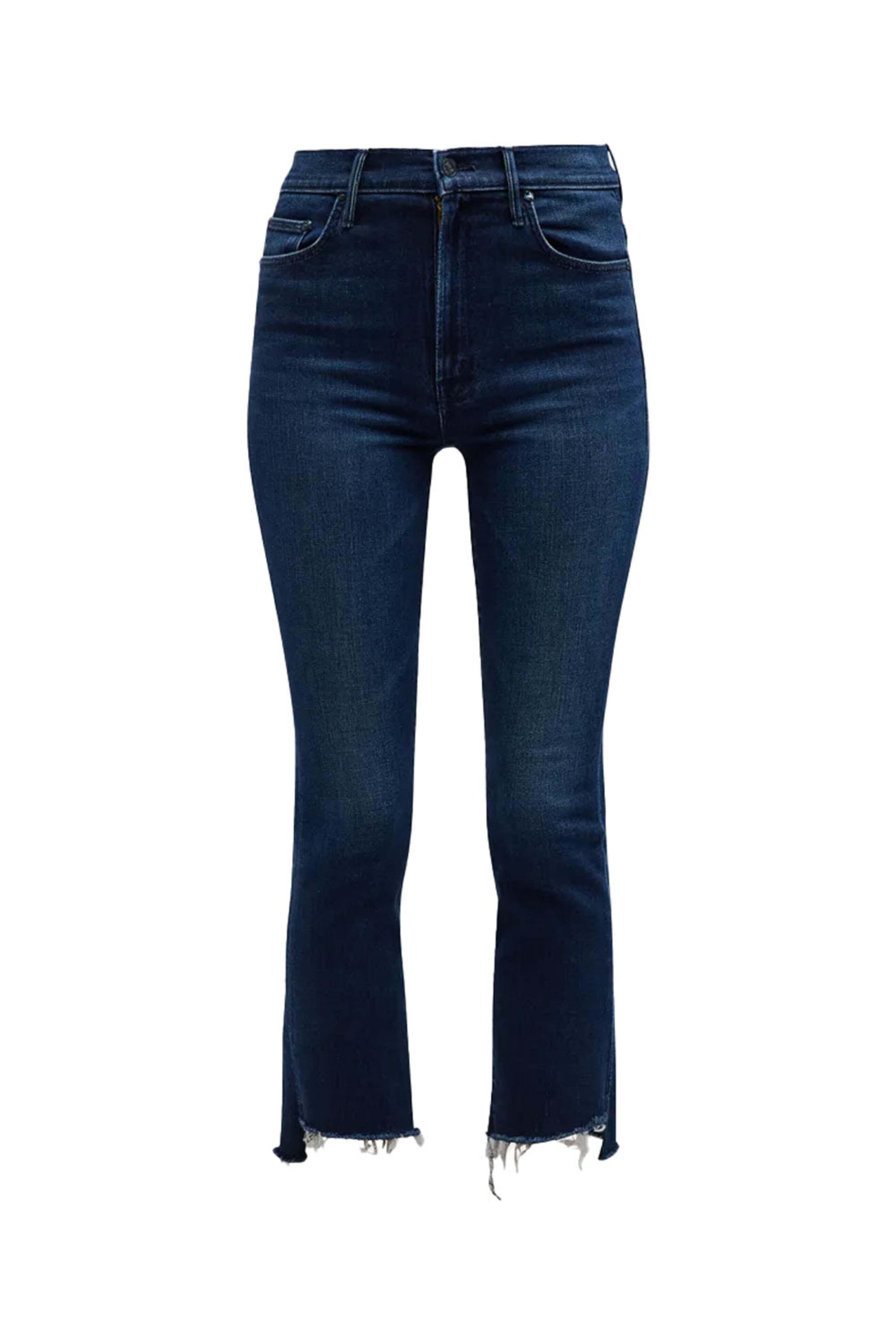 Mother - The Insider Crop Fray in Movin On Up