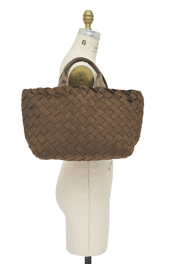 Naghedi - Tangier Mink Wide Weave Tote 