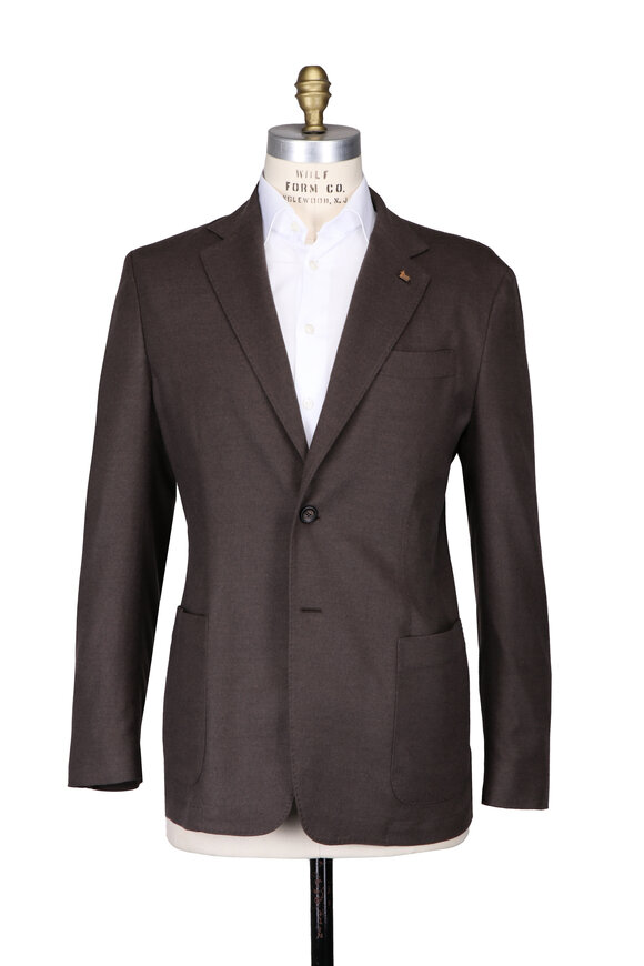 Colombo Marrone Brown Cashmere Sportcoat - view 2
