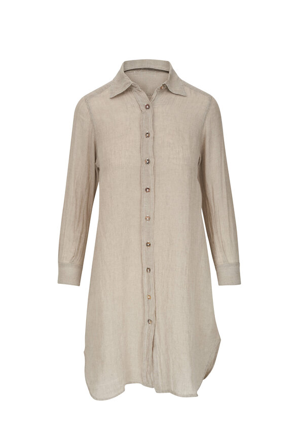 beige tunic dress May Queen MQ2099