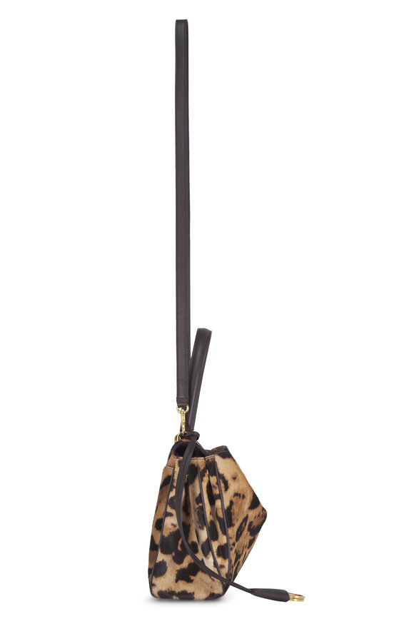 Balenciaga Rodeo Leopard Print Top Handle Bag - view 5