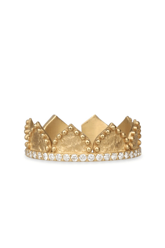 Coomi Stackable Crown Ring