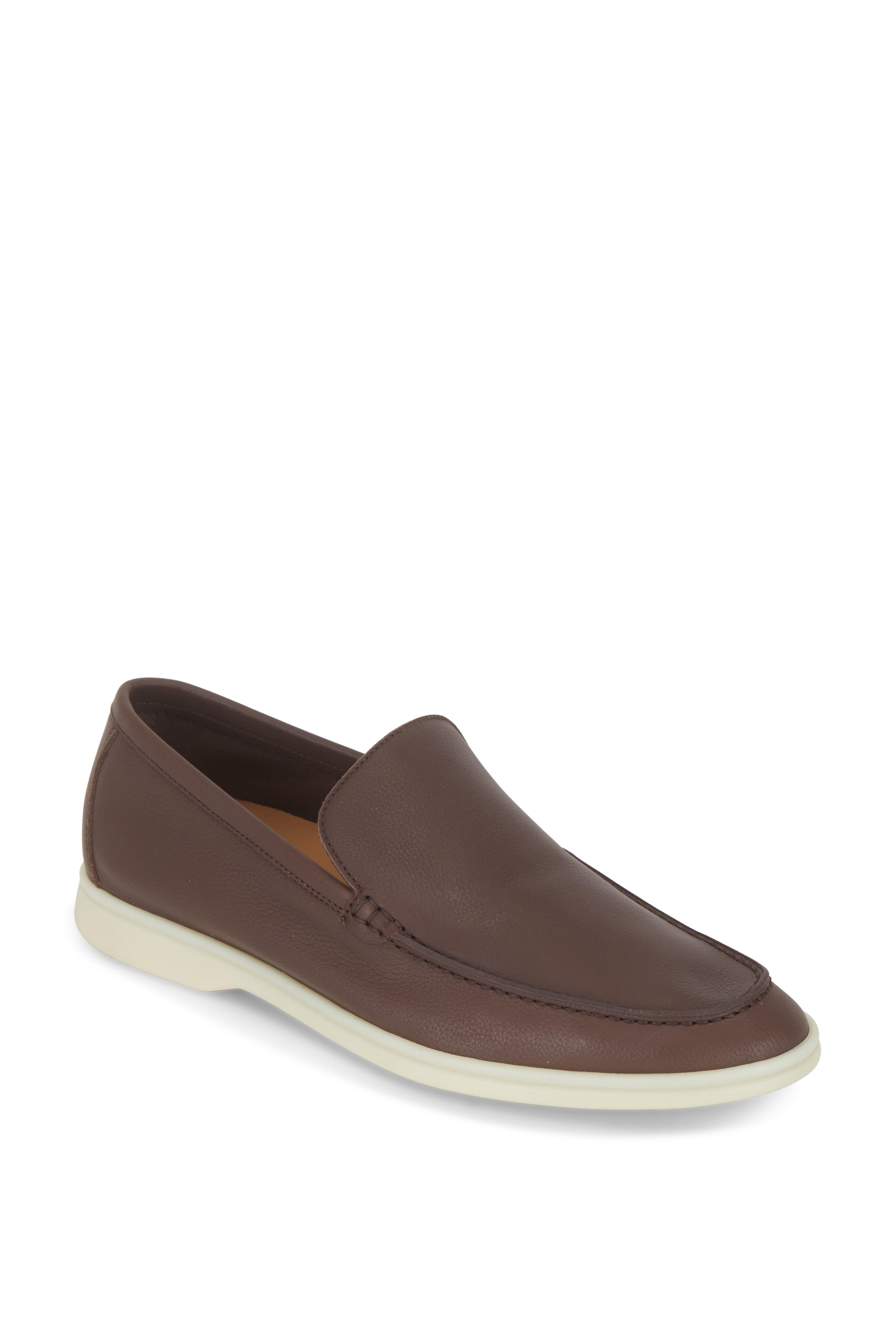 Loro Piana - Summer Walk Dark Brown Leather Loafer