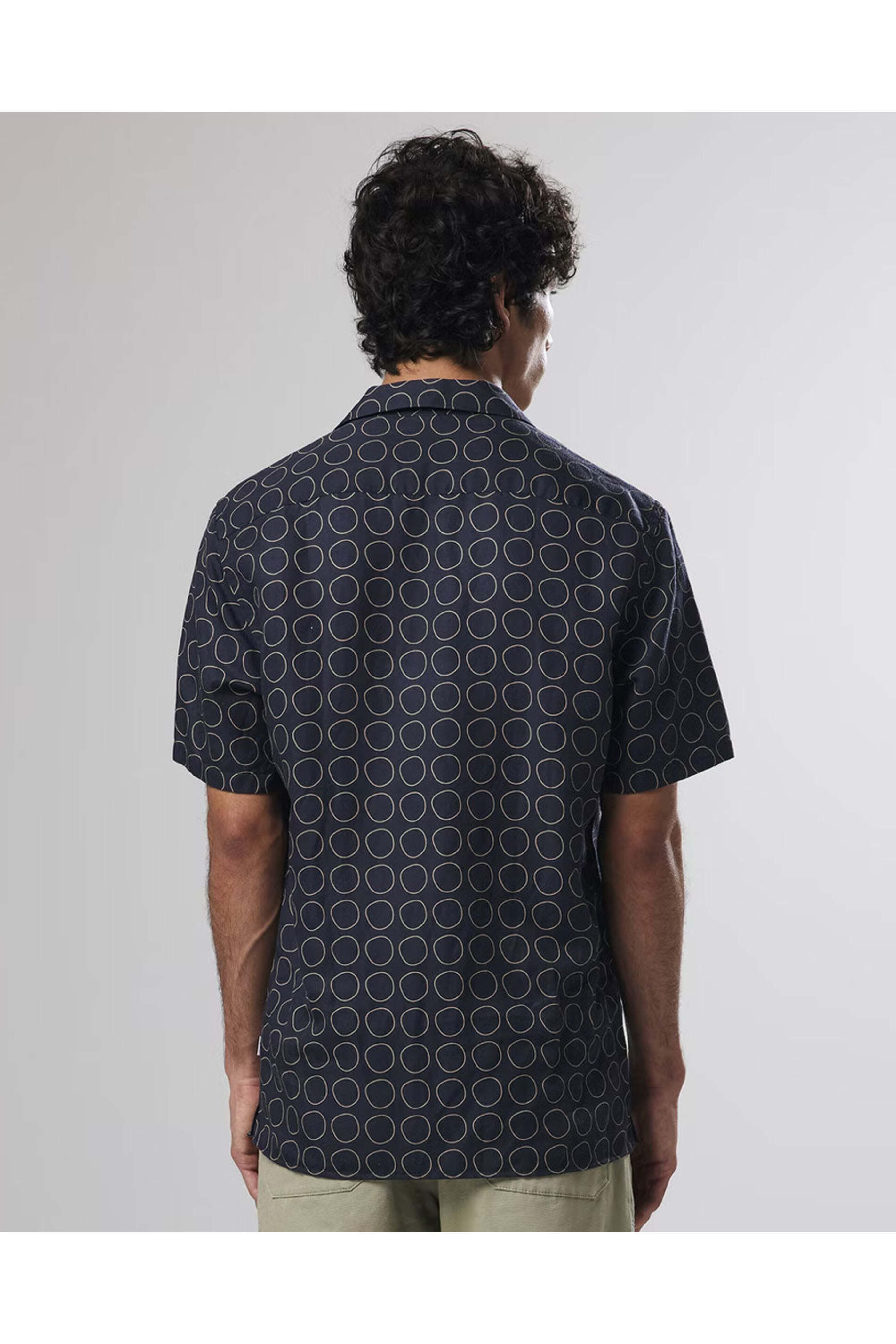Nn07 - Navy Blue Miyagi Shirt