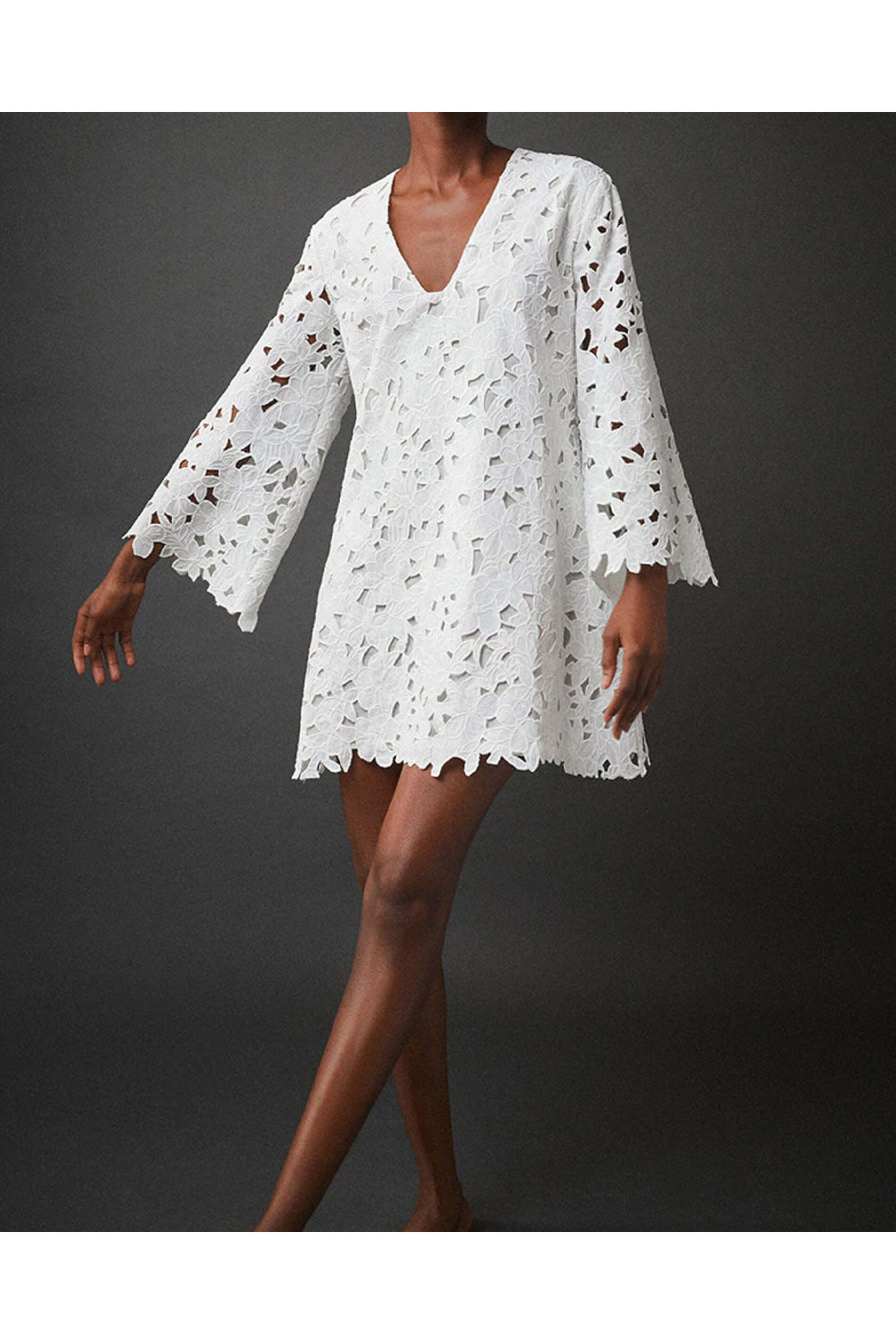 Cara Cara - White Eyelet Annabelle Dress