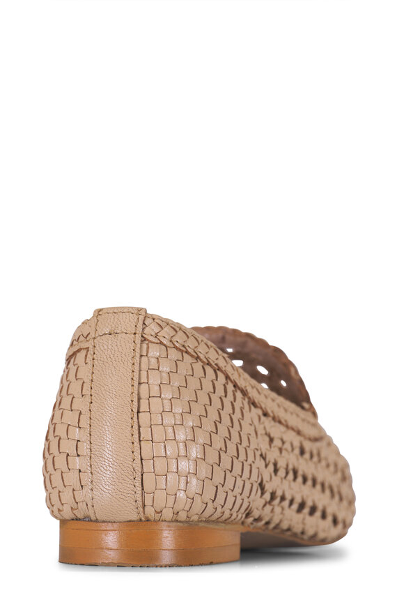 Ron White Carmen Dune Woven Leather Loafer - view 3