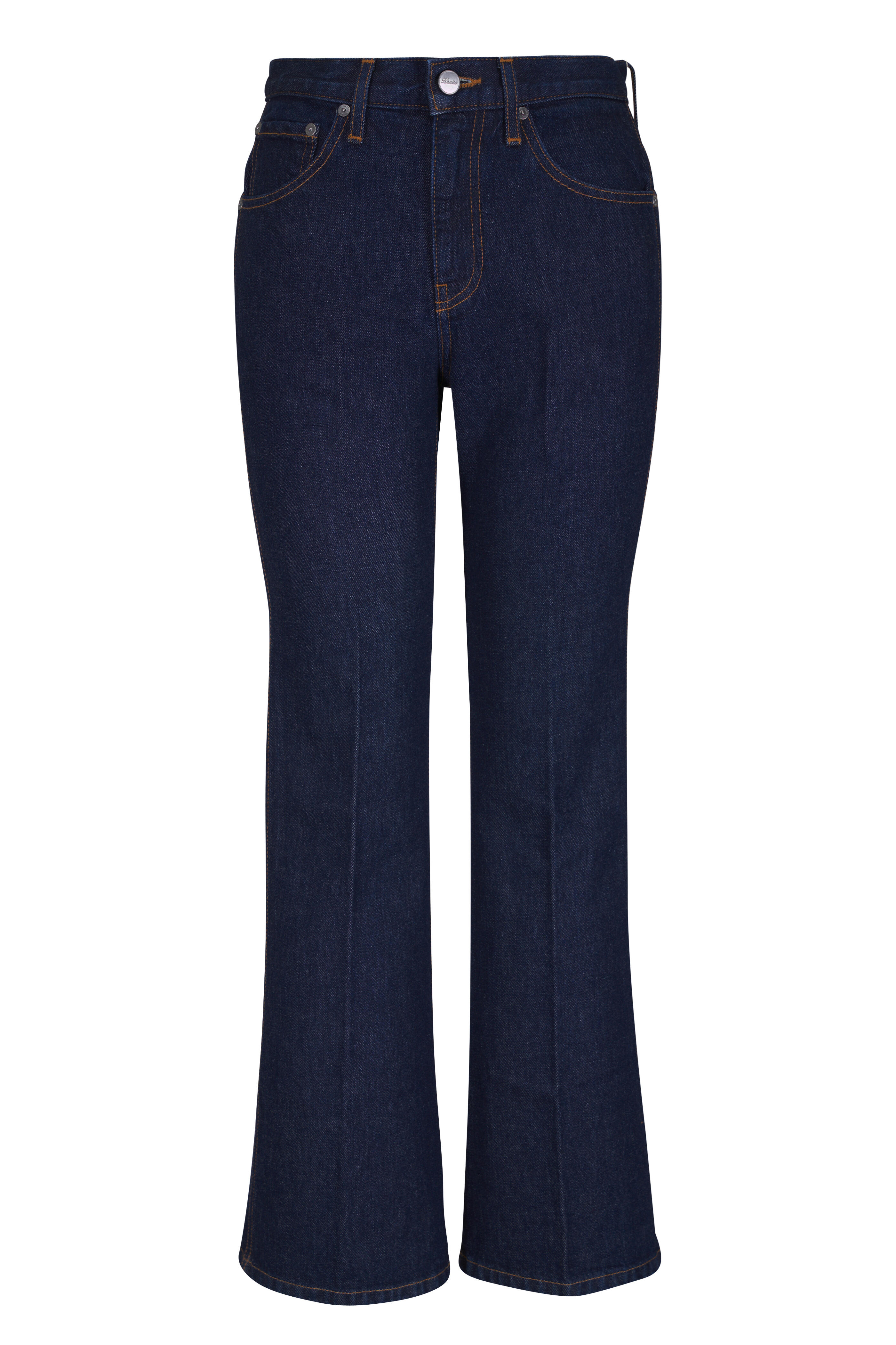 Khaite - Clara Benson Crop Flare Jean - view 1