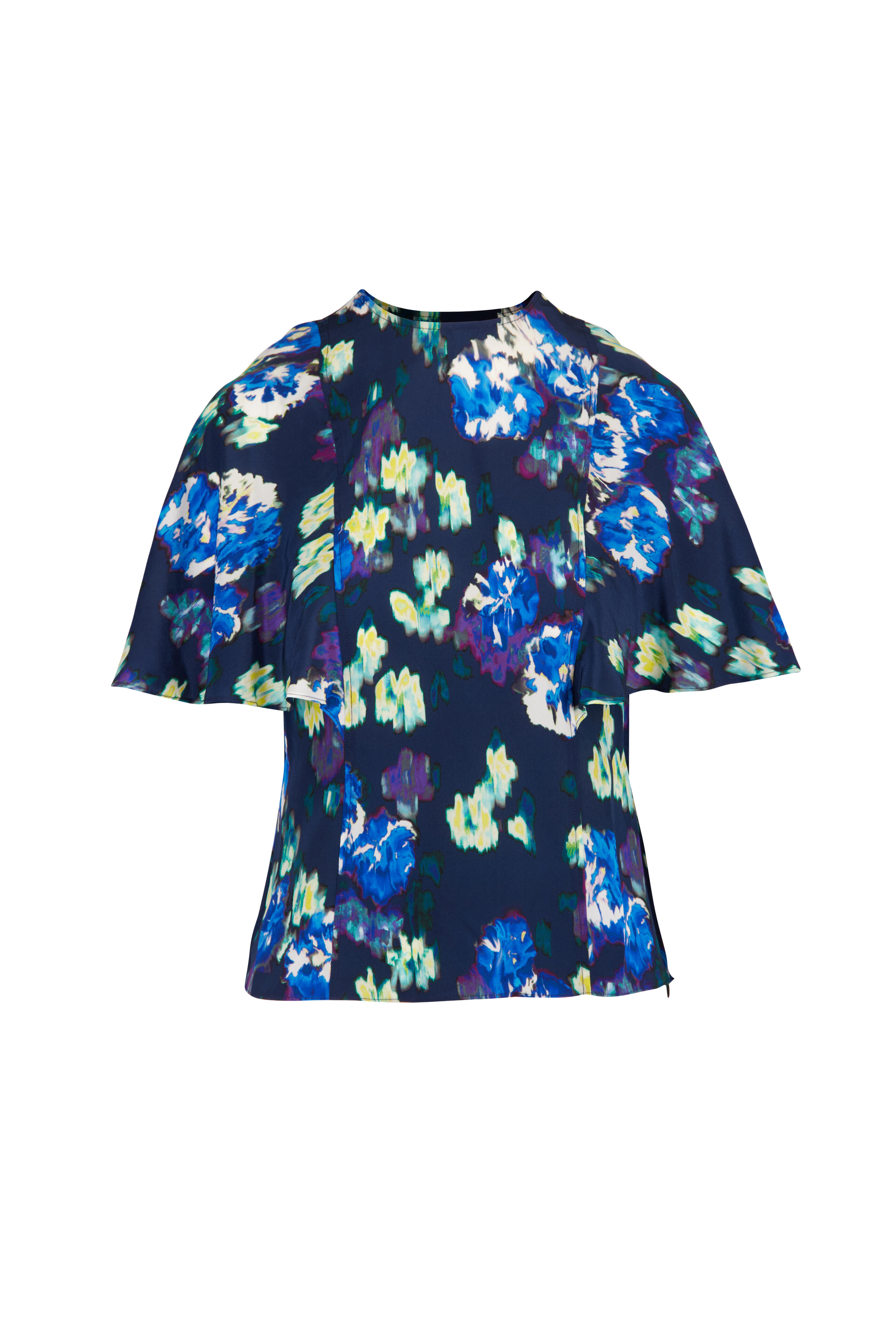 Ulla Johnson - Ada Evening Bloom Silk Blouse - view 1