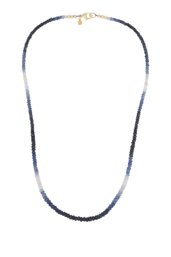 Cristina V. Sapphire Rondelle Necklace