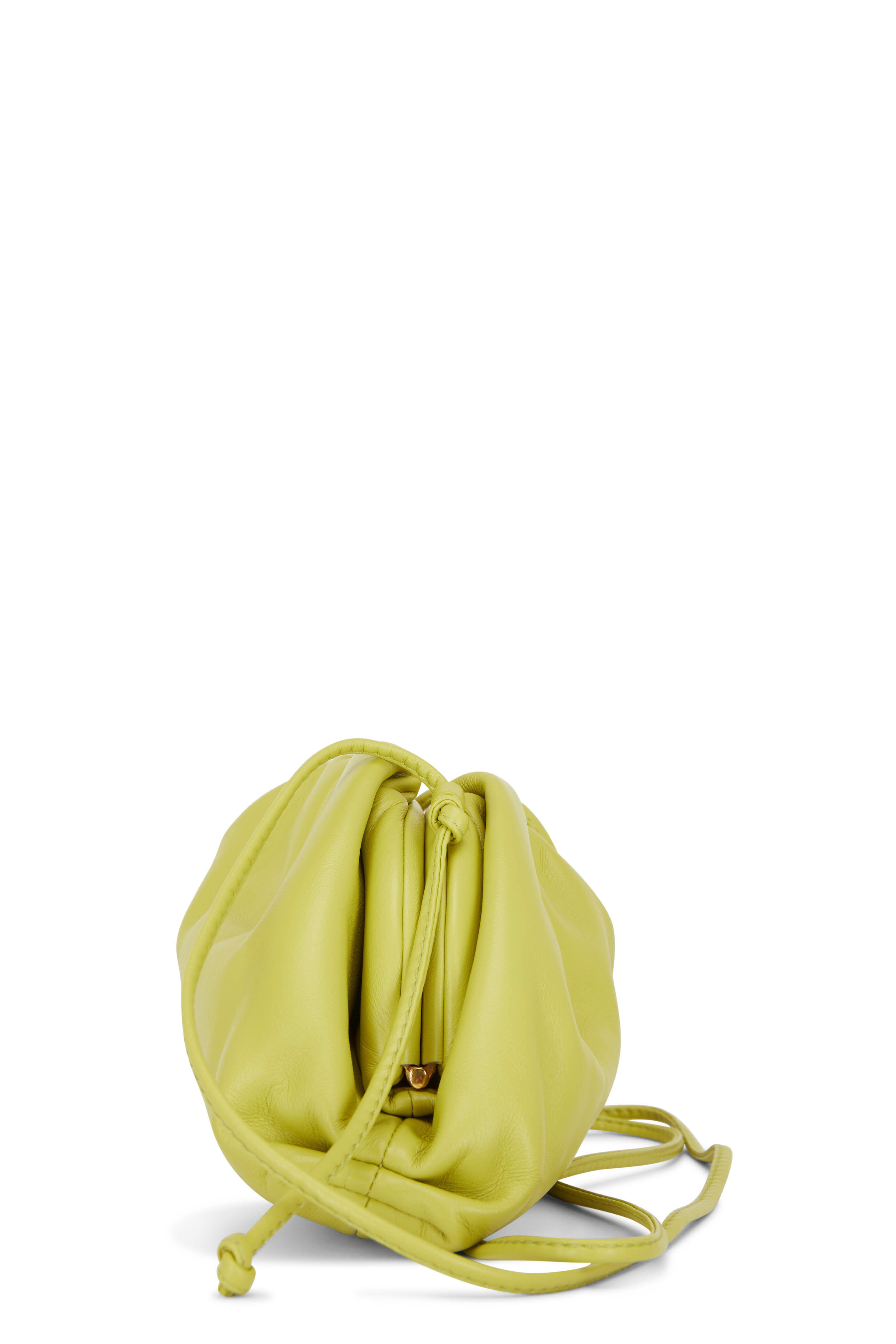Bottega Veneta - The Pouch Kiwi Green Smooth Leather Small Bag