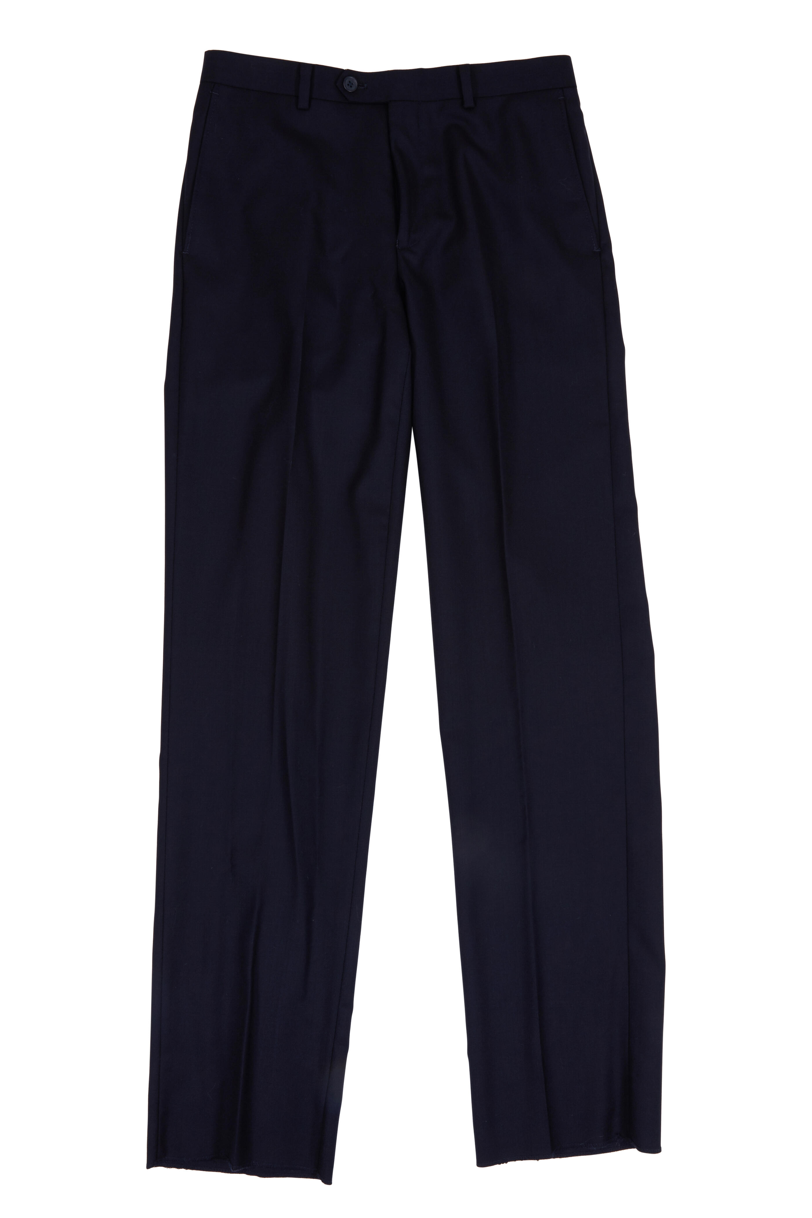 Hickey Freeman Children - Navy Blue Wool Boys Suit