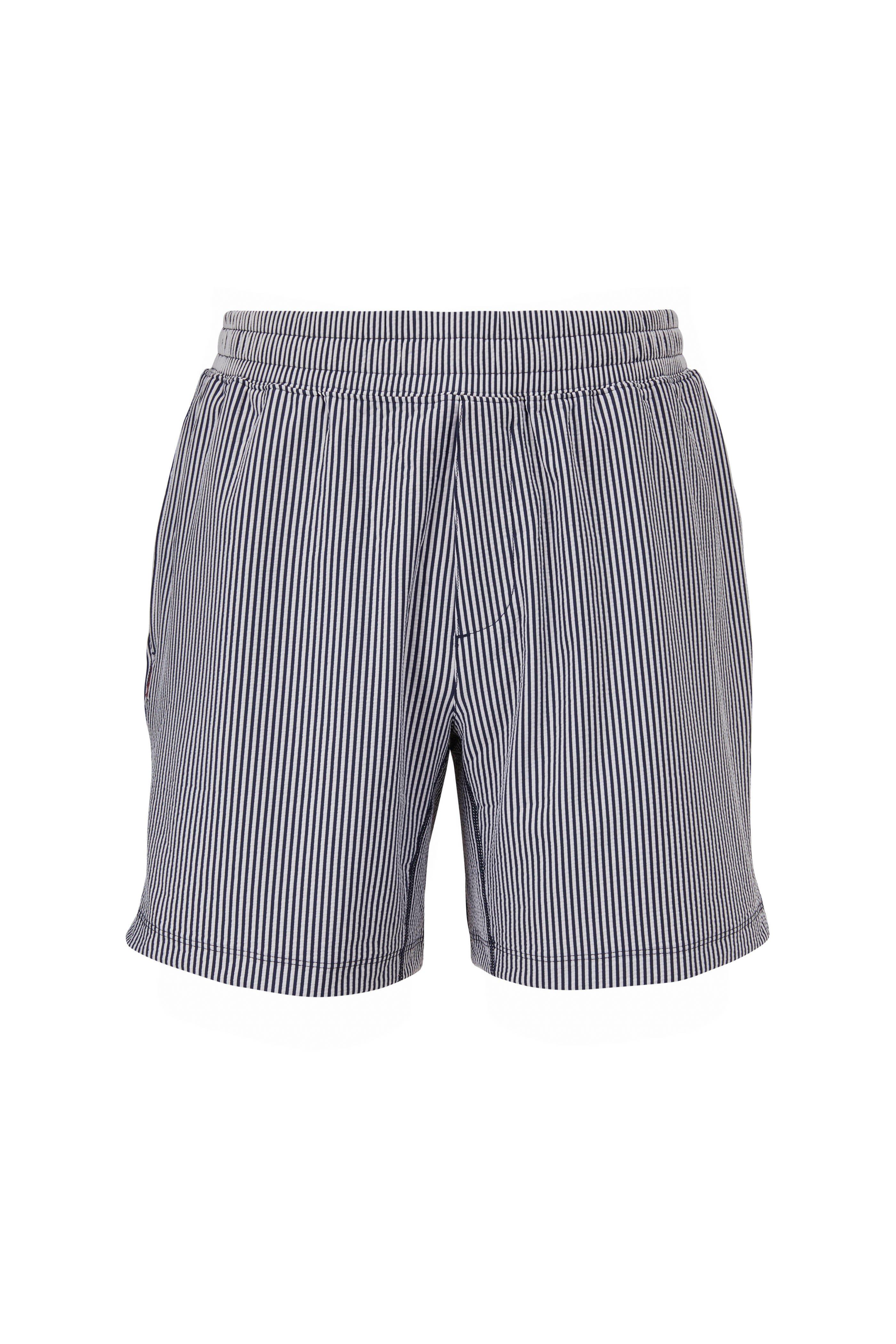 Rhone Apparel - Mako Navy Stripe Seersucker Shorts