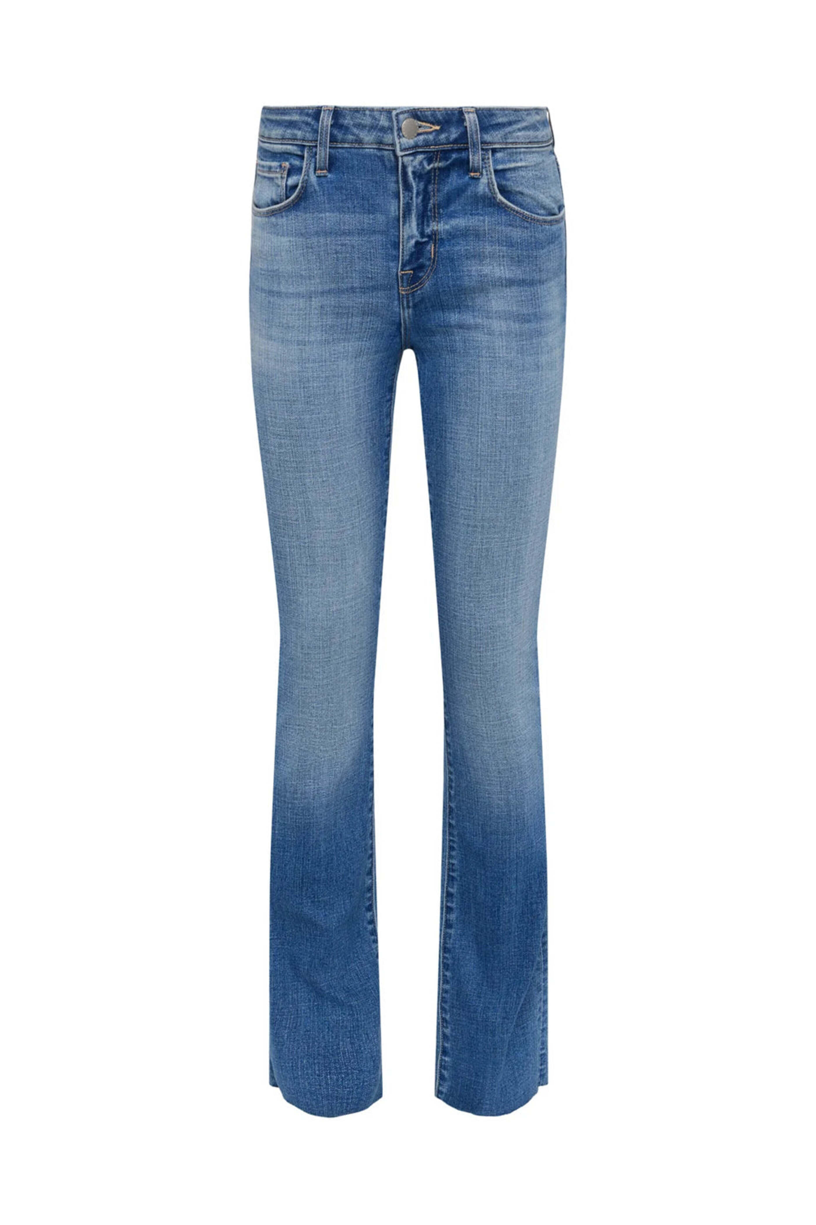 L'Agence - Low Rise Sneeki Straight Sneaker Jean in Colorado