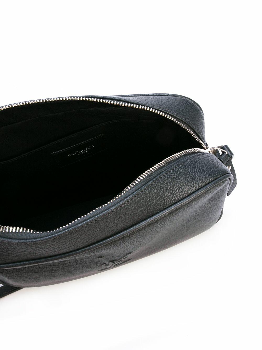 Saint Laurent - Lou Monogram Dark Smog Medium Camera Bag