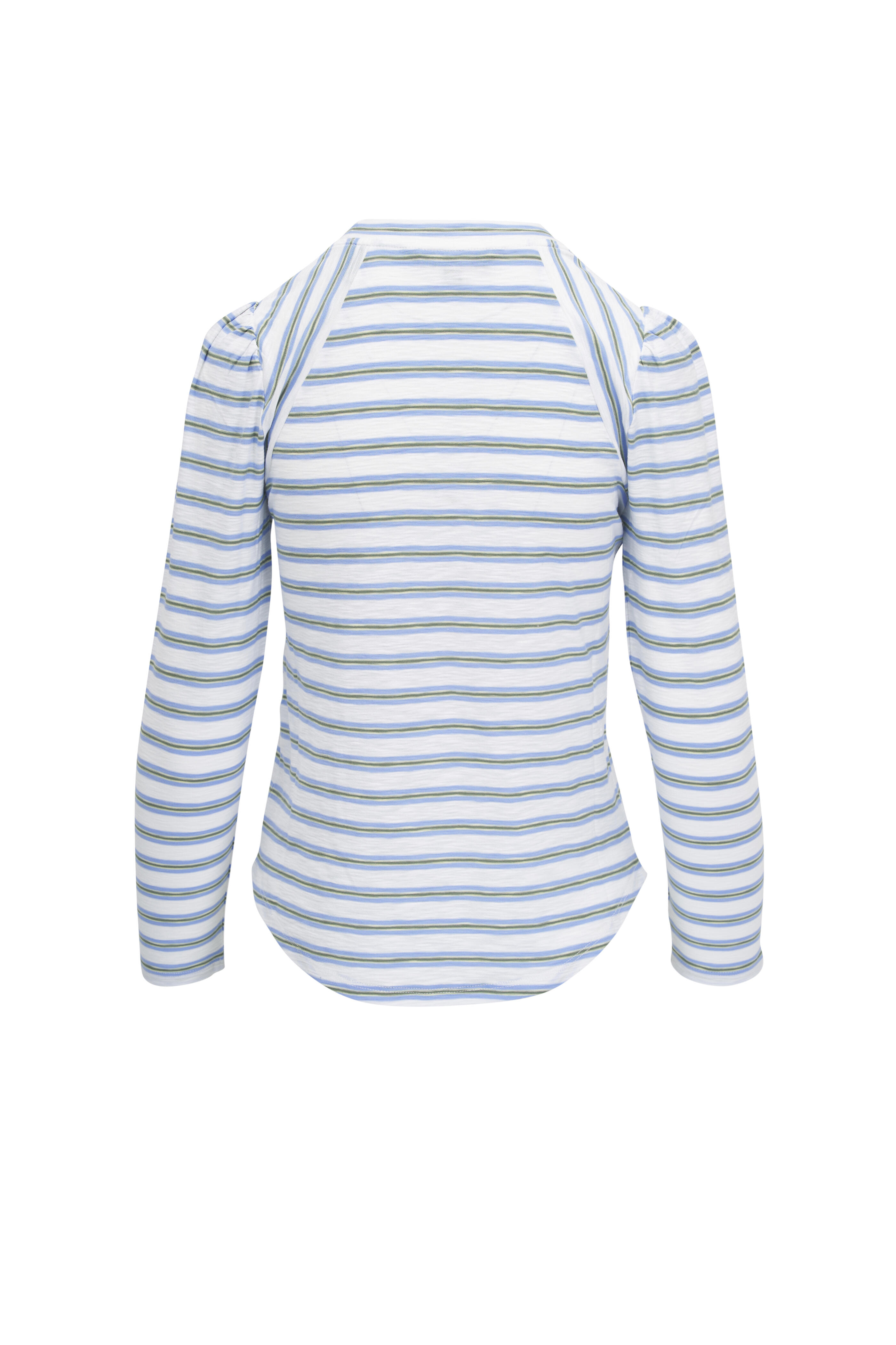 Veronica Beard - Mason Blue Stripe Baseball T-Shirt