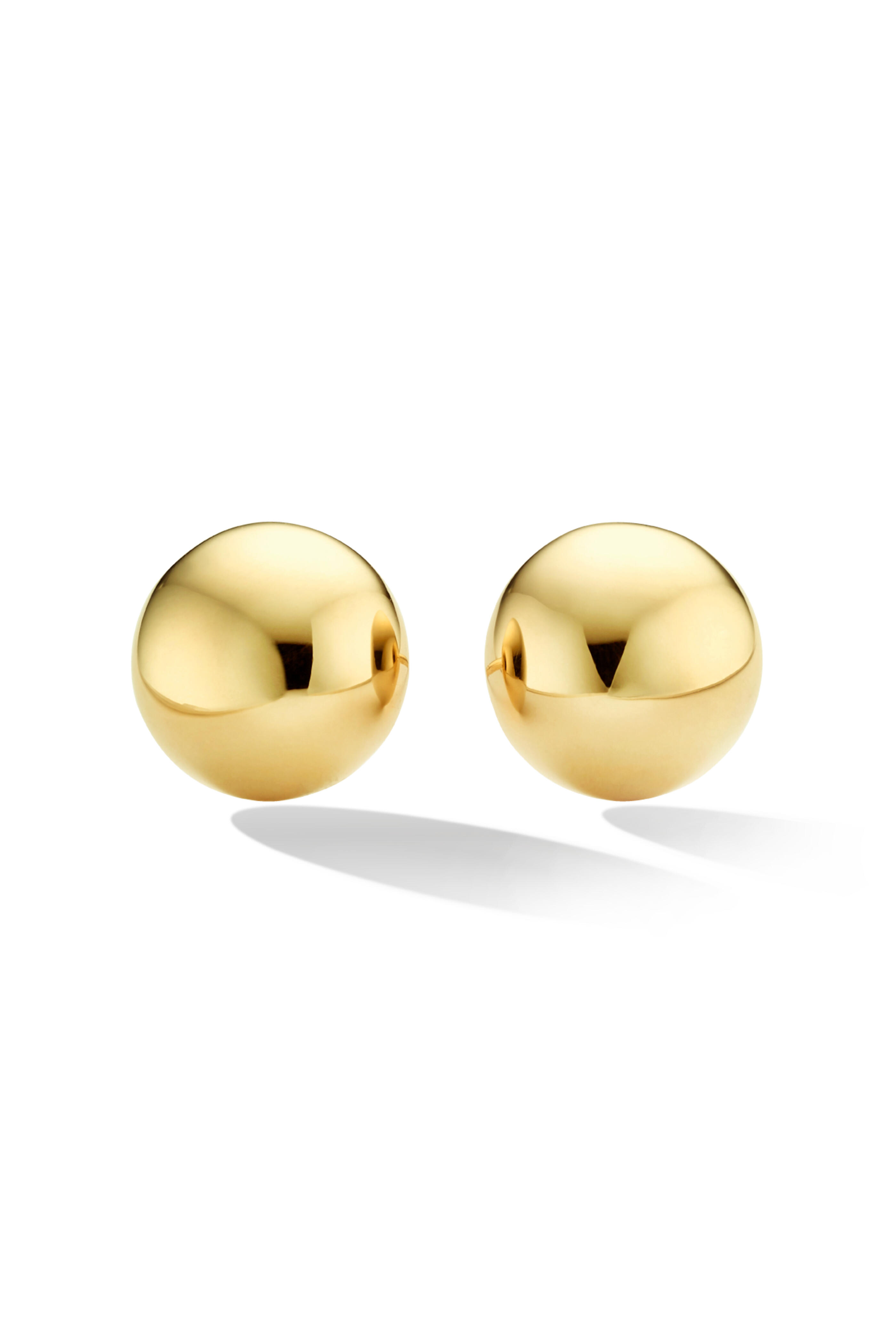 Cadar - 18k Yellow Gold Medium Psyche Stud Earrings