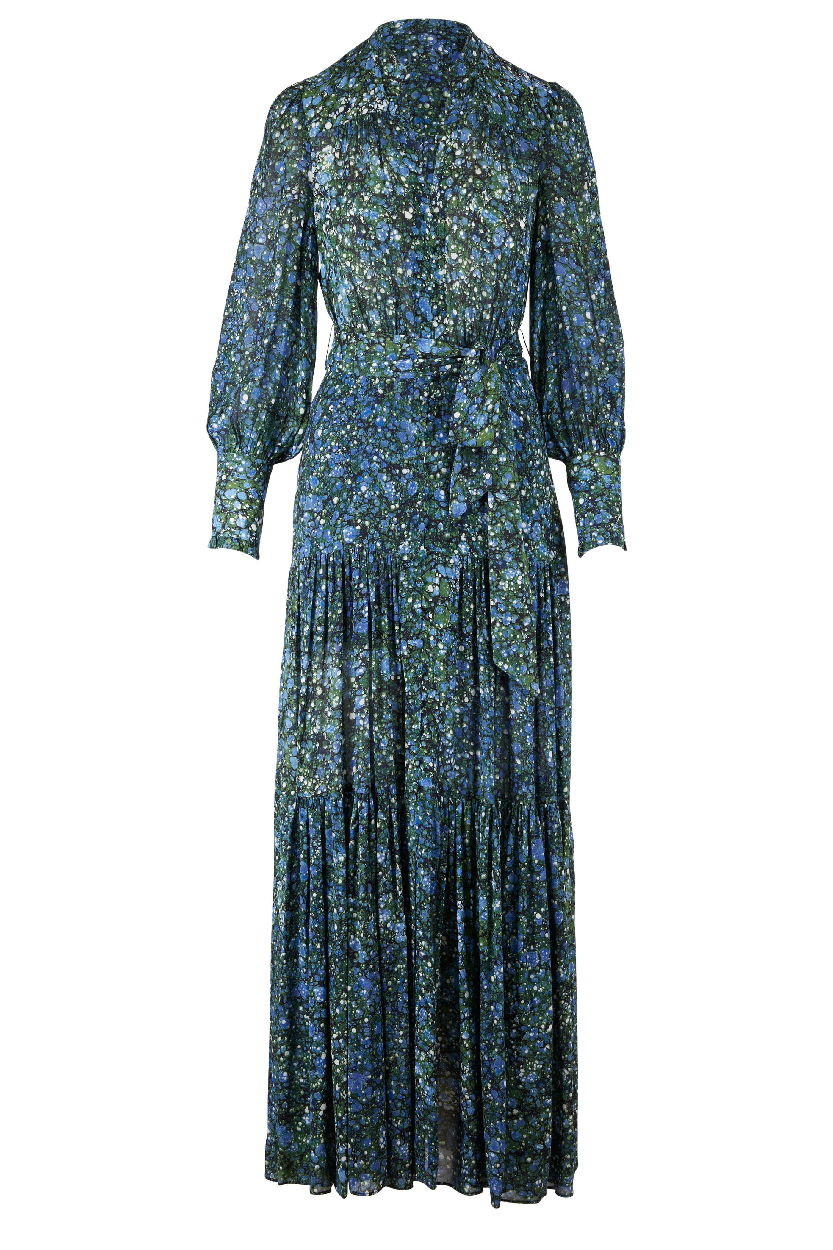 Veronica Beard - Maidens Marble Multi Maxi Dress