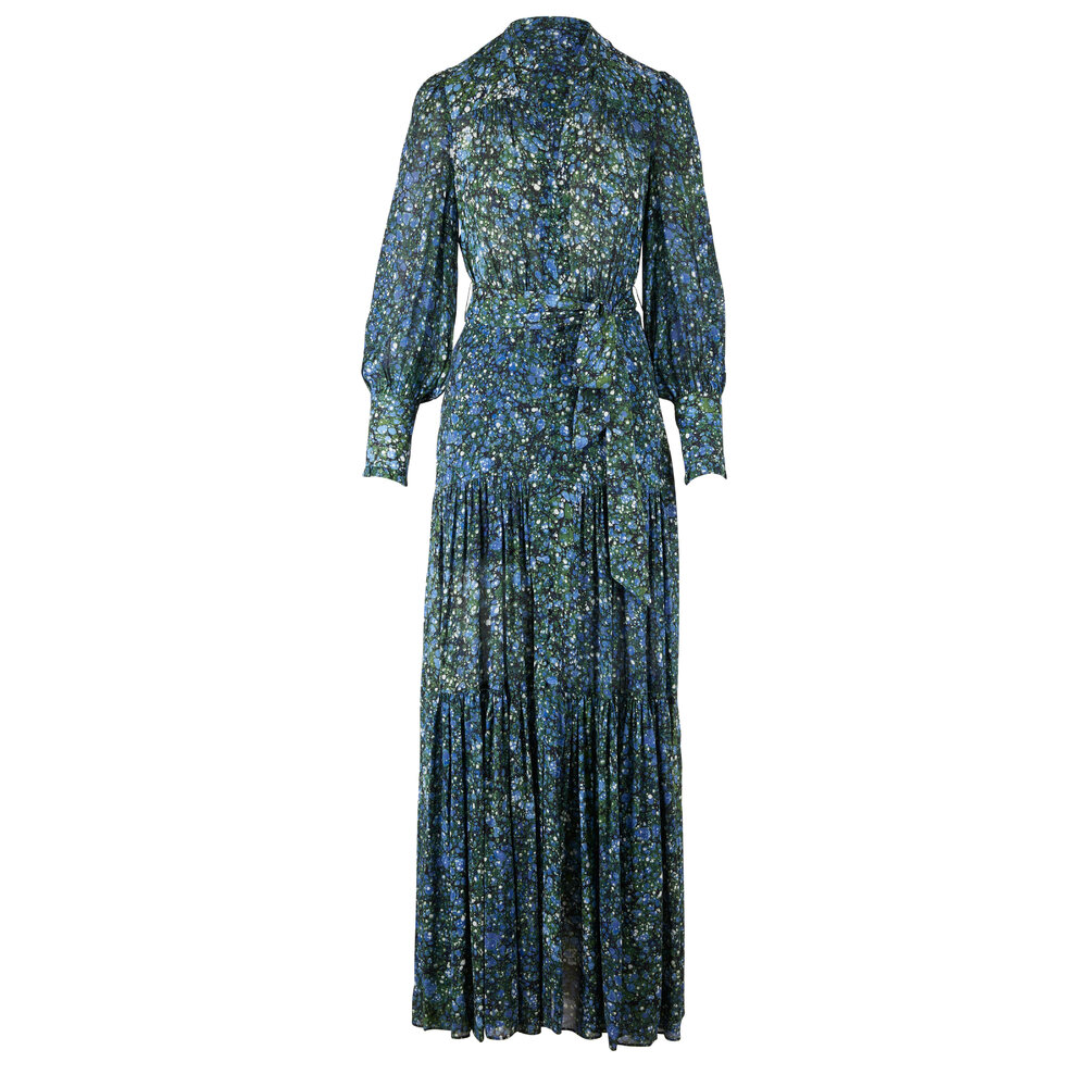 Veronica Beard - Maidens Marble Multi Maxi Dress
