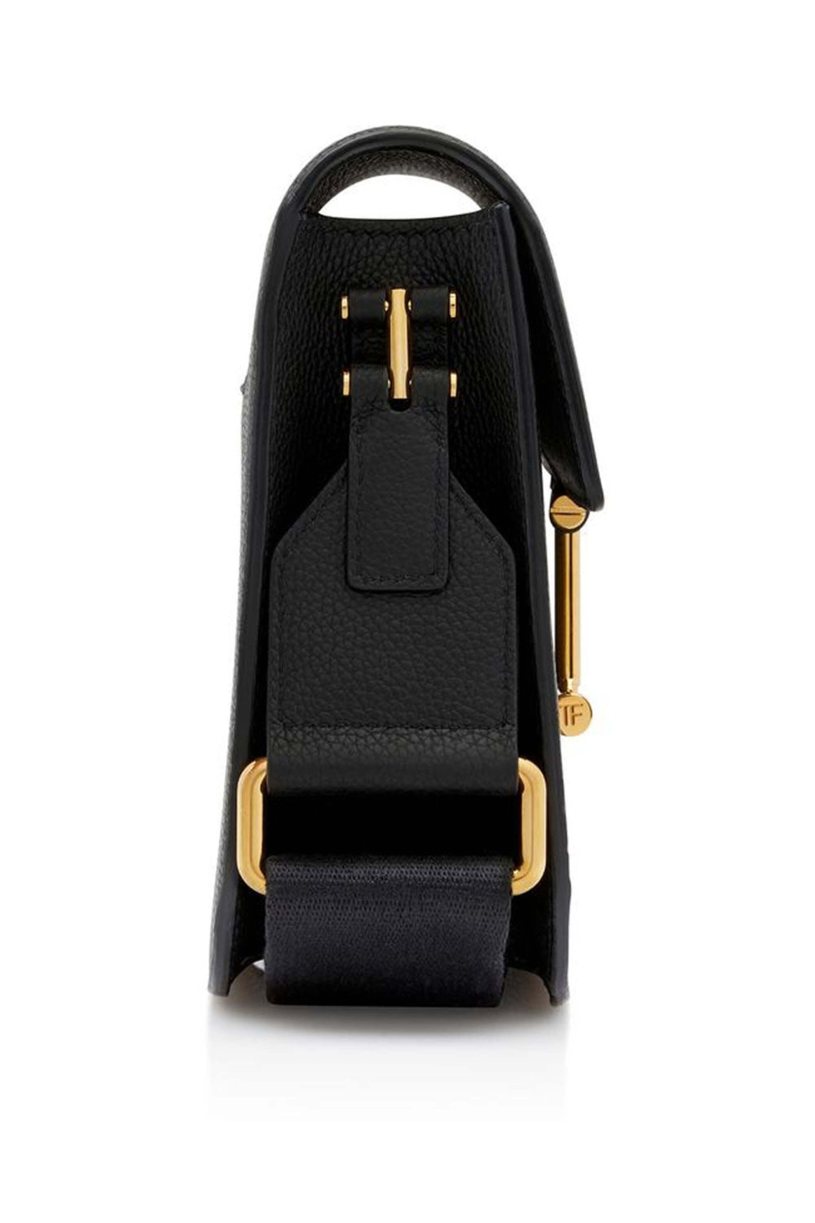 Tom Ford - Leather Mini Tara Crossbody in Black
