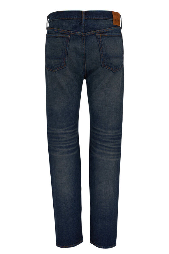 Tom Ford - Blue Selvedge Denim Slim-Leg Jean