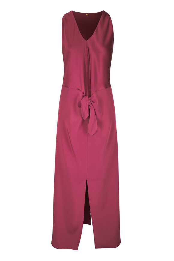 Peter Cohen Chap Cinnabar Silk Dress - view 1