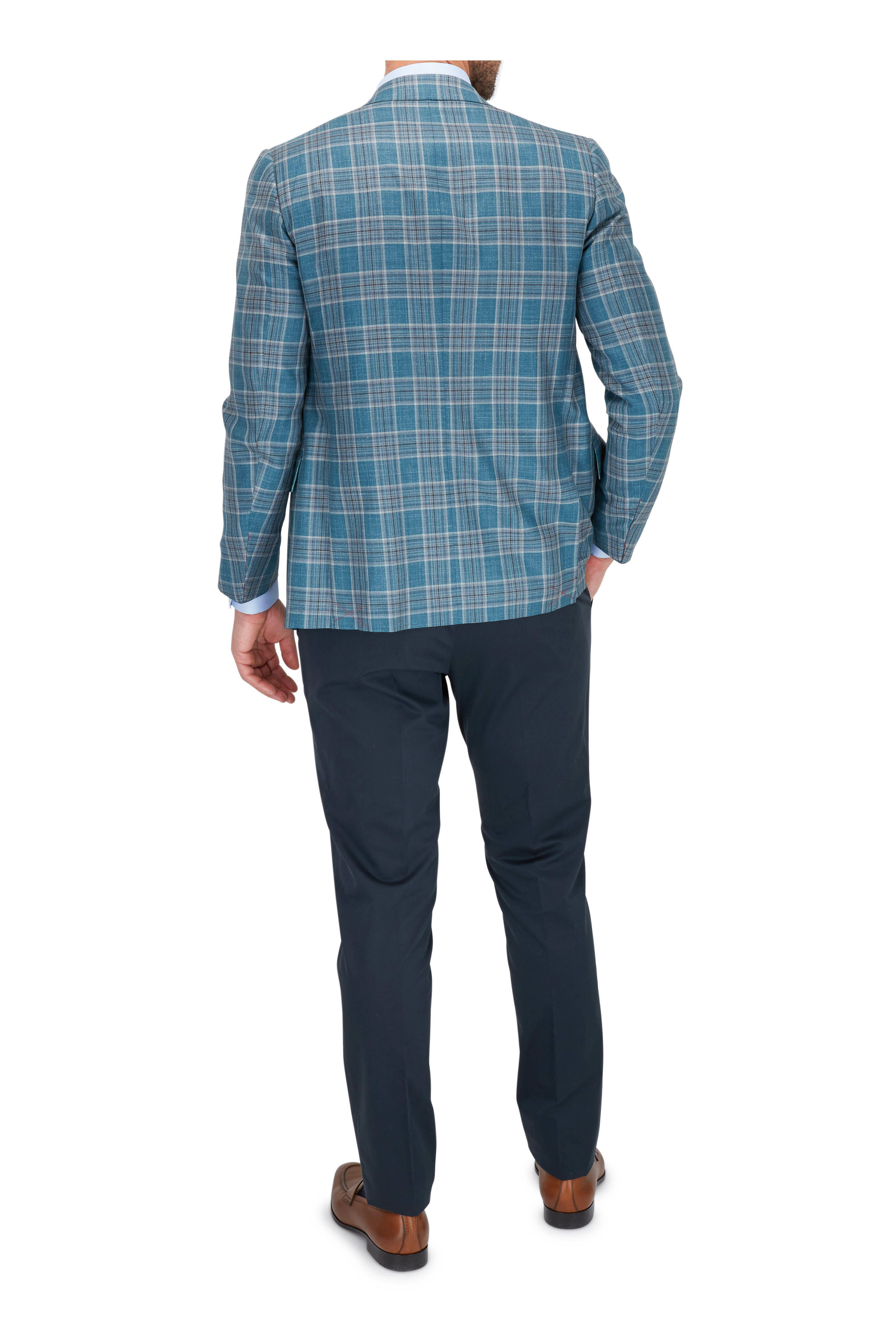 PT Torino - Navy Blue Slim Fit Pant