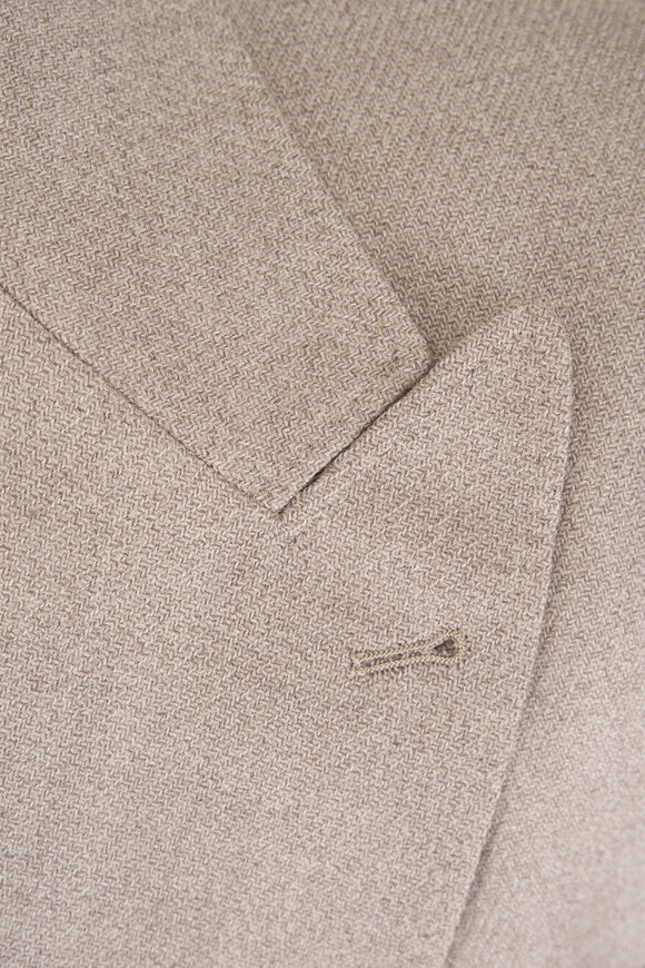 Brunello Cucinelli Granite Wool Mouline Sportcoat - view 3