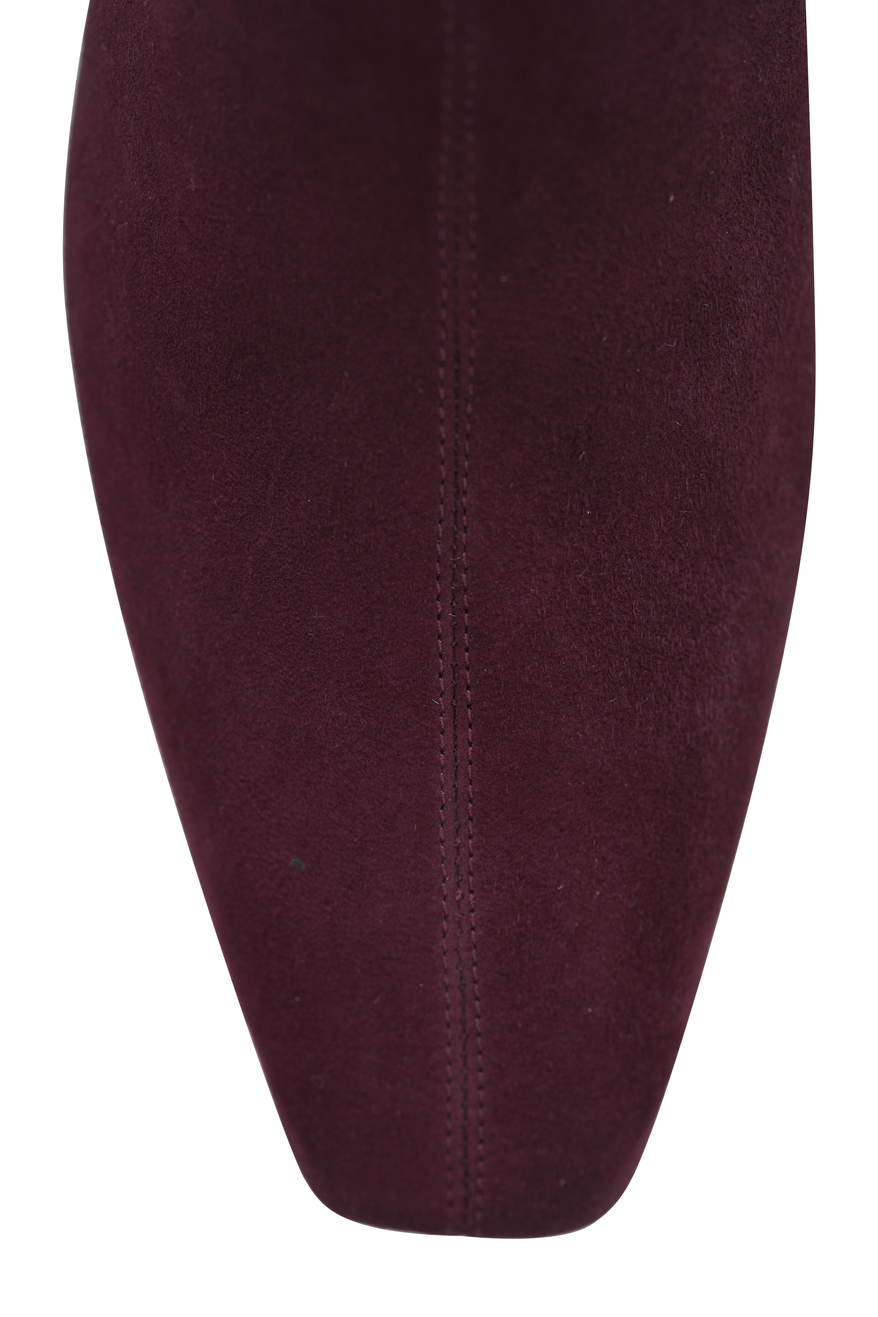 Aquazzura - Saint Honoré Plum Suede Boot, 35mm - view 4