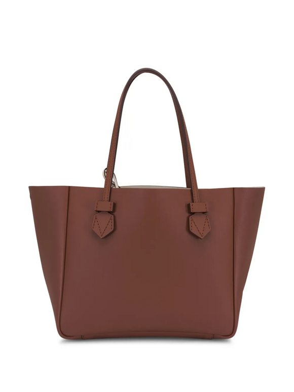 Moreau Paris Small Vincennes Saddle Brown Reversible Tote - view 13
