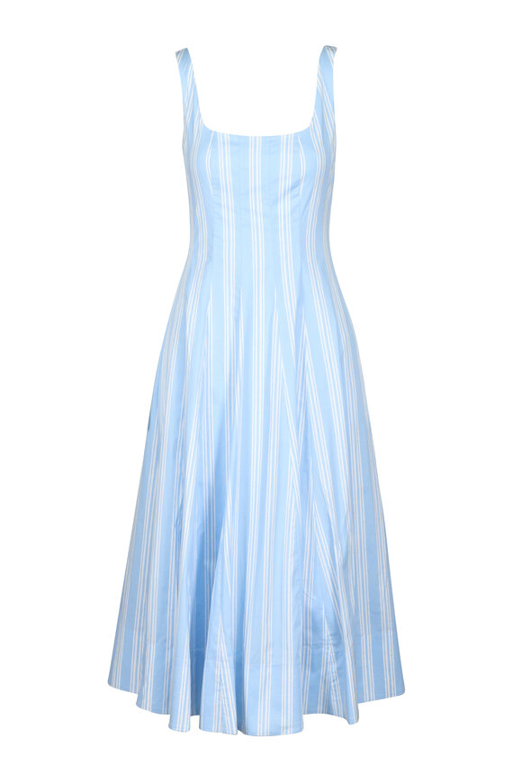 Staud Wells Ventura Stripe Dress