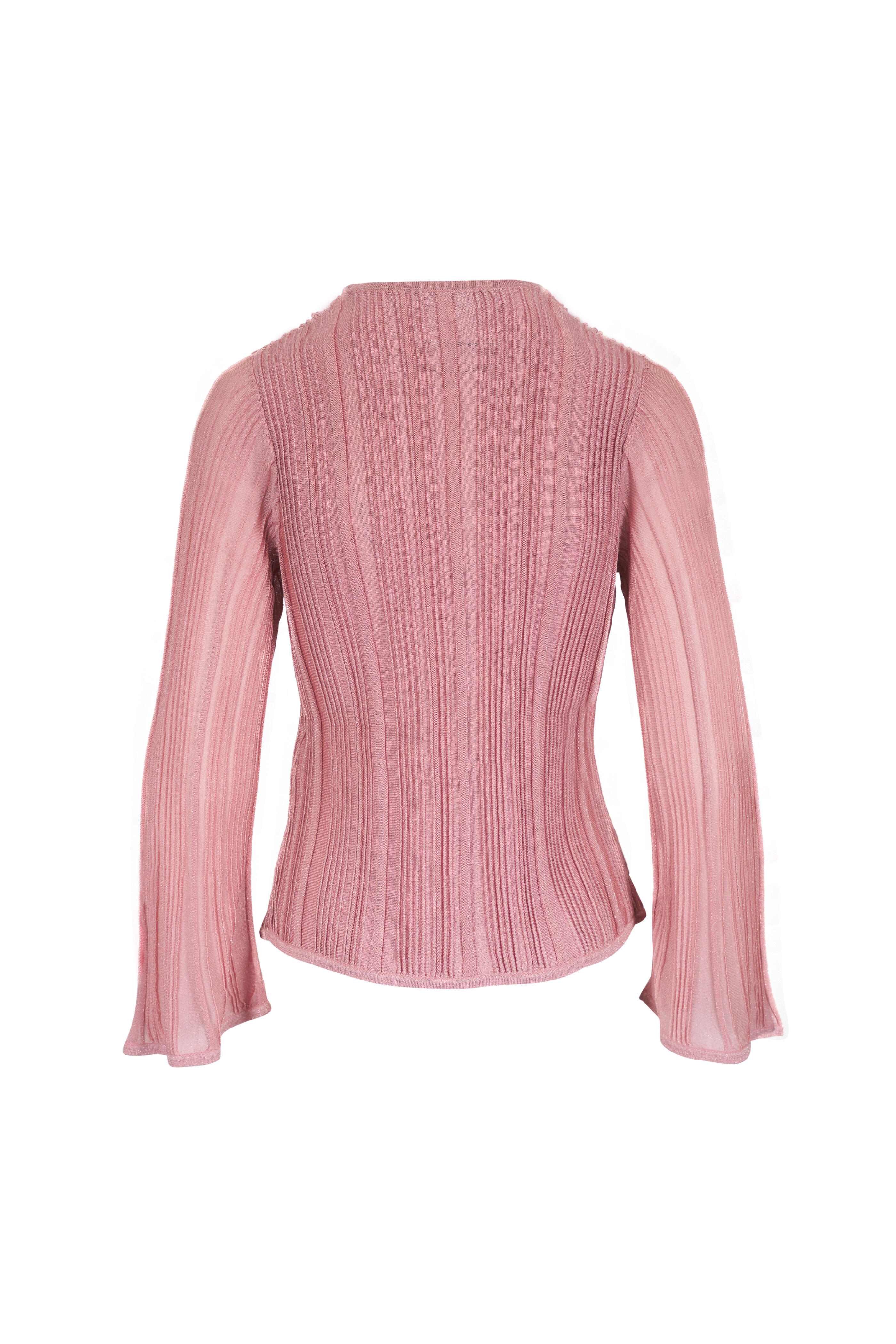 Zimmermann - Lucky Metallic Pink Top