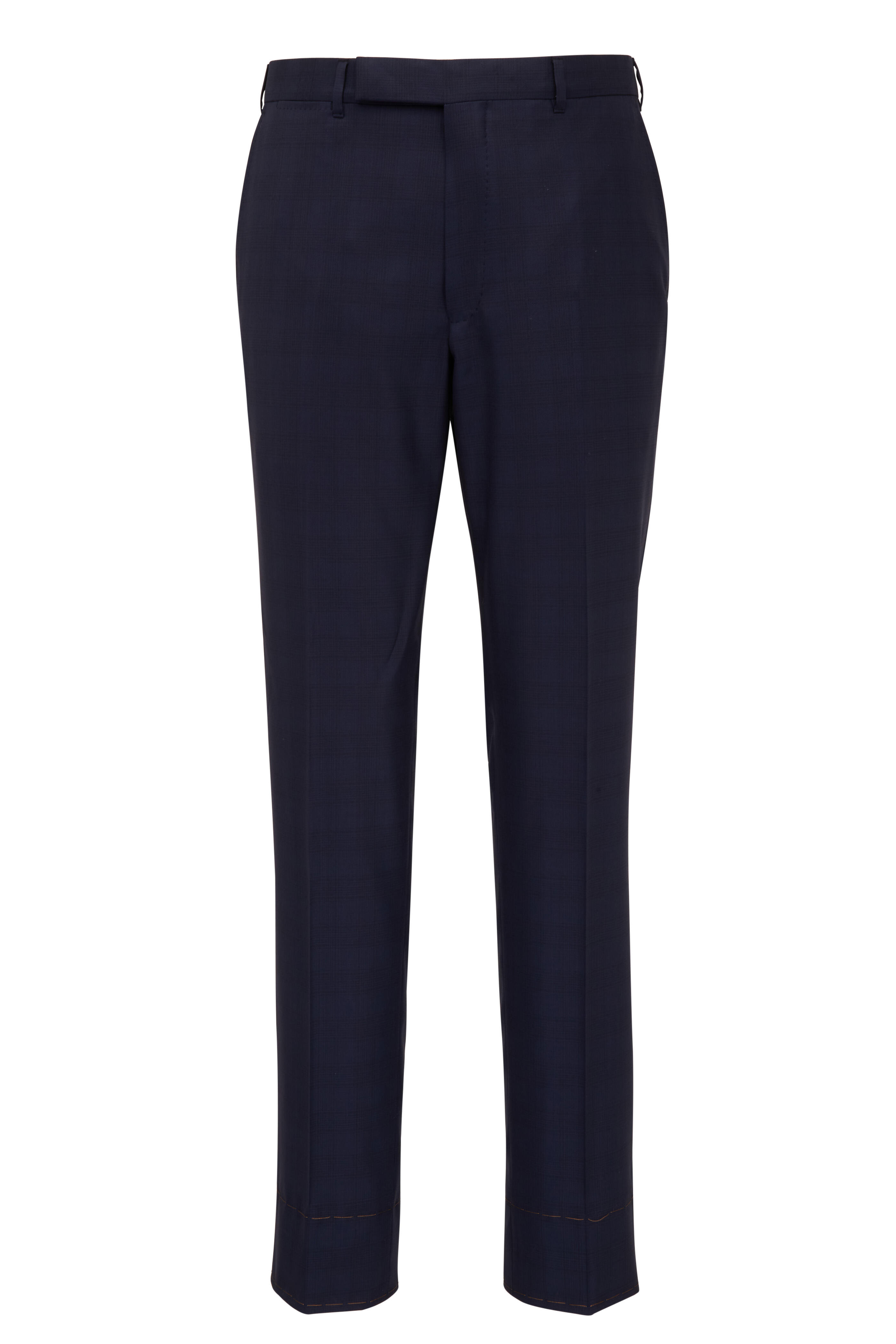 Zegna - Navy Blue Prince of Wales Centoventimila Wool Suit