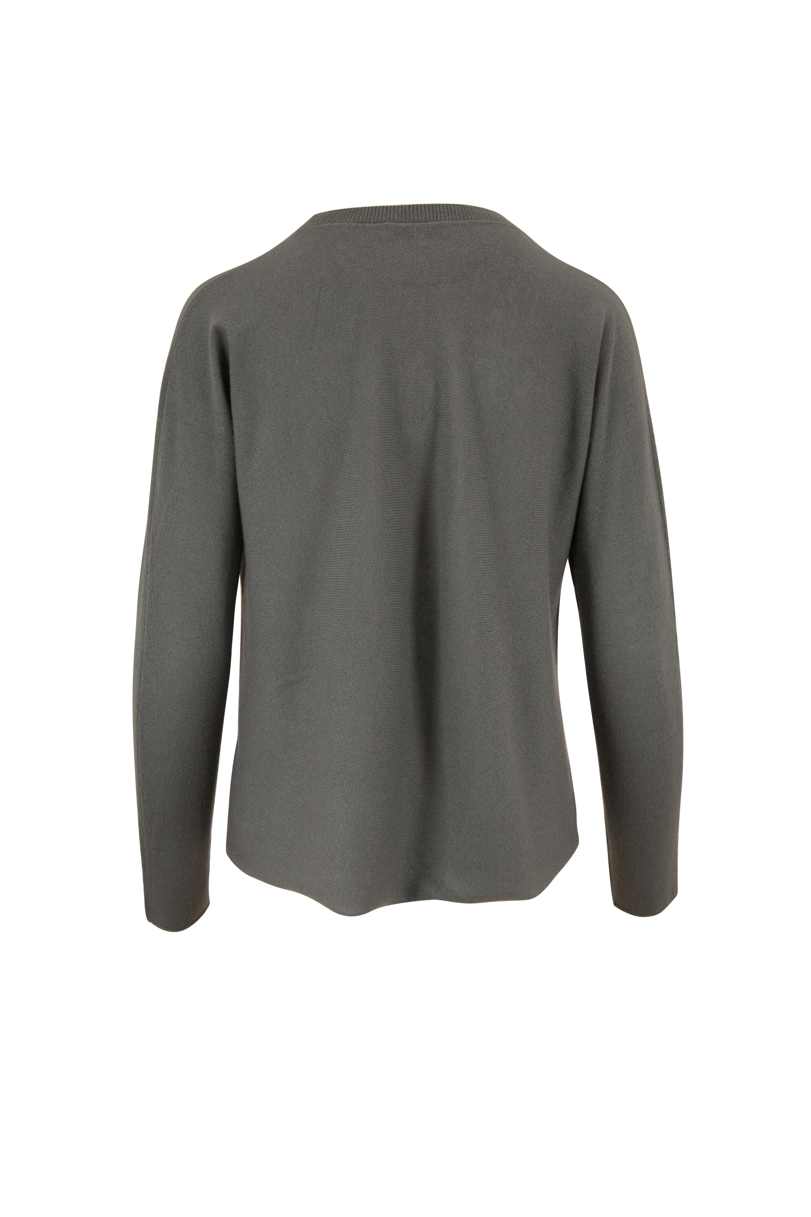 Vince - vince モスグリーン カシミヤセーター ニューヨーク購入 S Vince - Light Green Cashmere Pullover Sweater | Mitchell Stores
