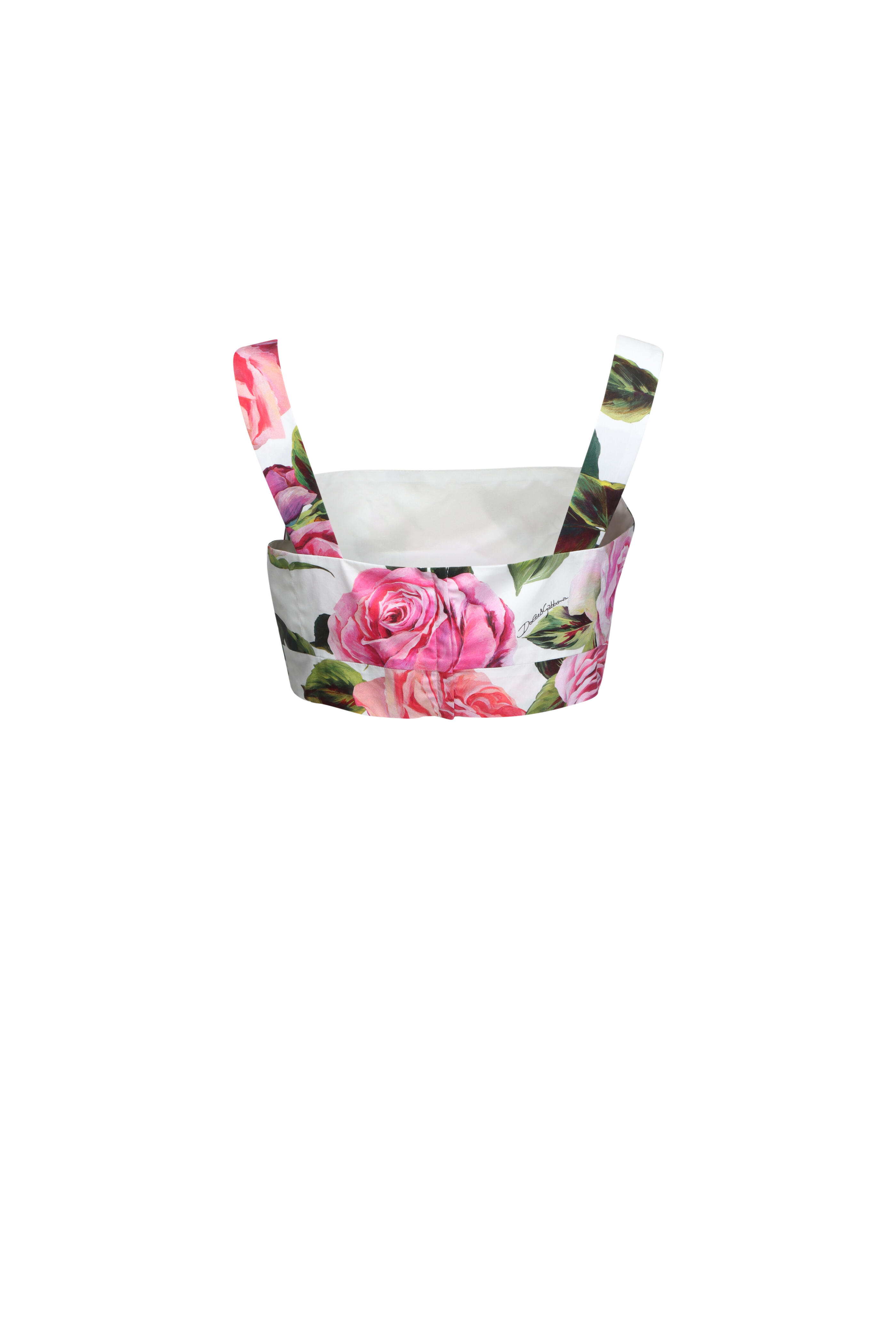 Dolce & Gabbana - Pop St. Rose Rosa Crop Top