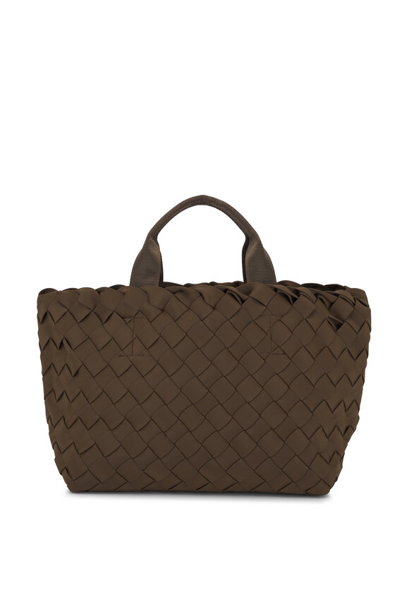 Naghedi Tangier Mink Wide Weave Tote 