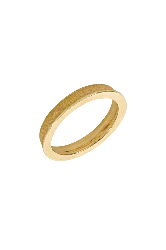 Aaron Henry - 19K Yellow Gold Bamboo Guard Ring
