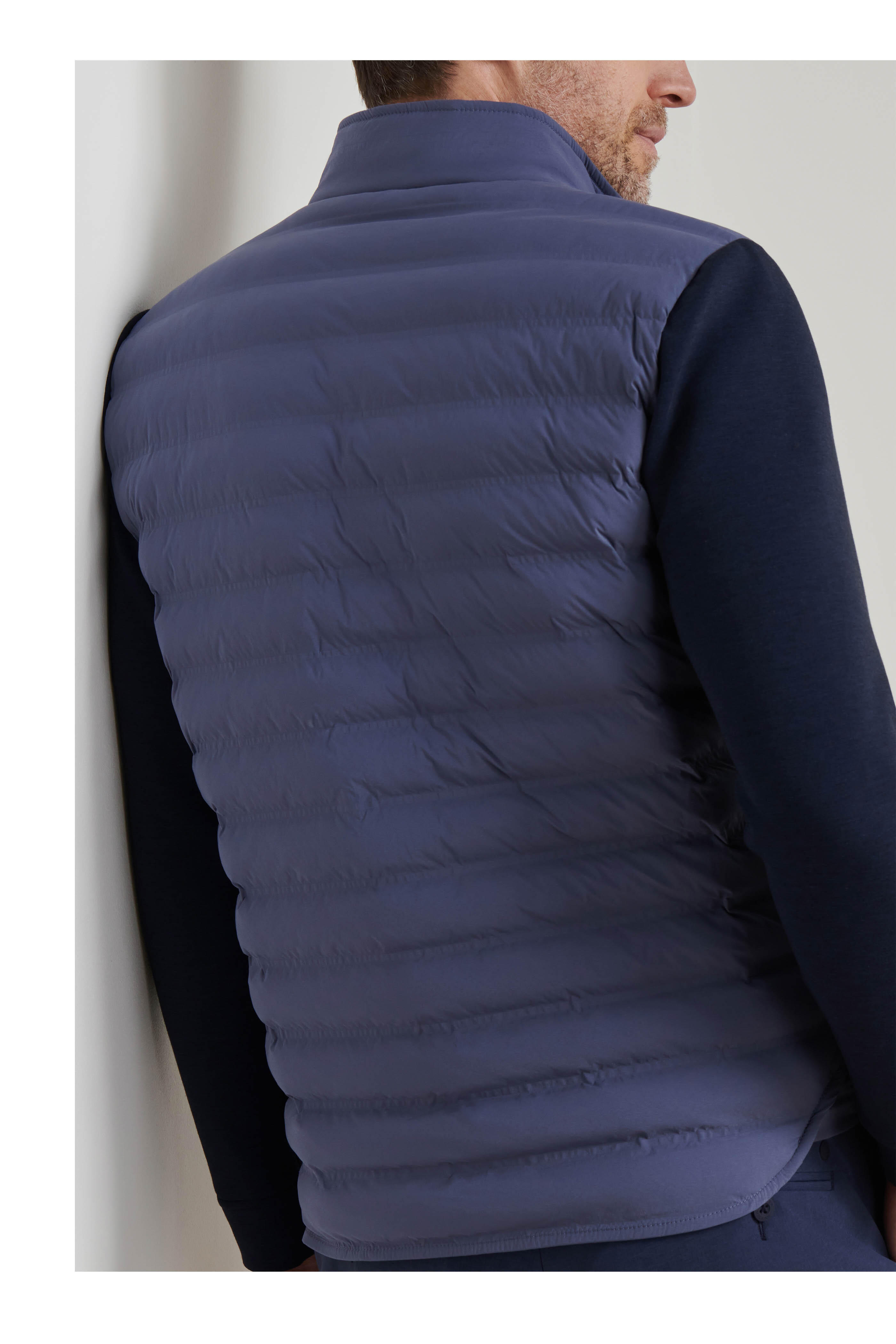 Peter Millar - Winsome Hybrid Nebula Blue Cardigan