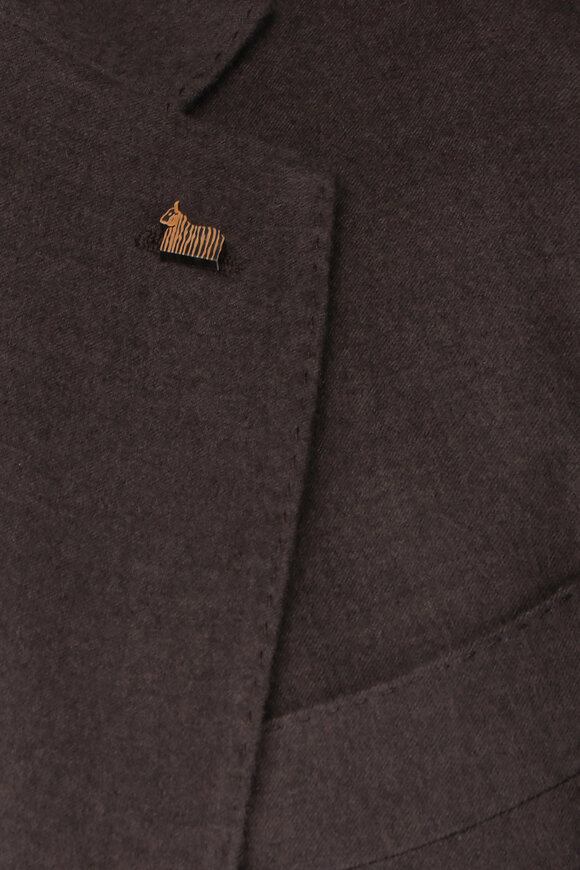 Colombo Marrone Brown Cashmere Sportcoat - view 3