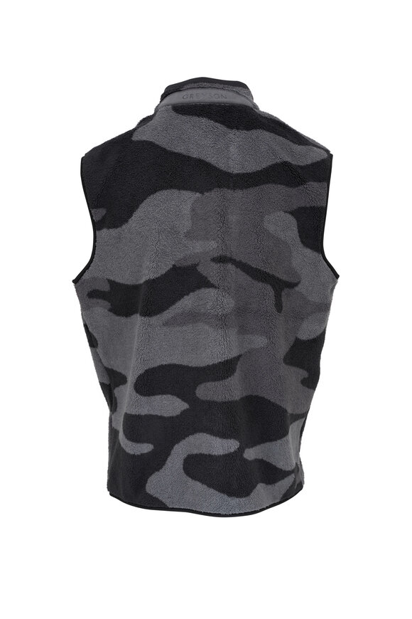 Greyson - Dark Gray Camo Vest