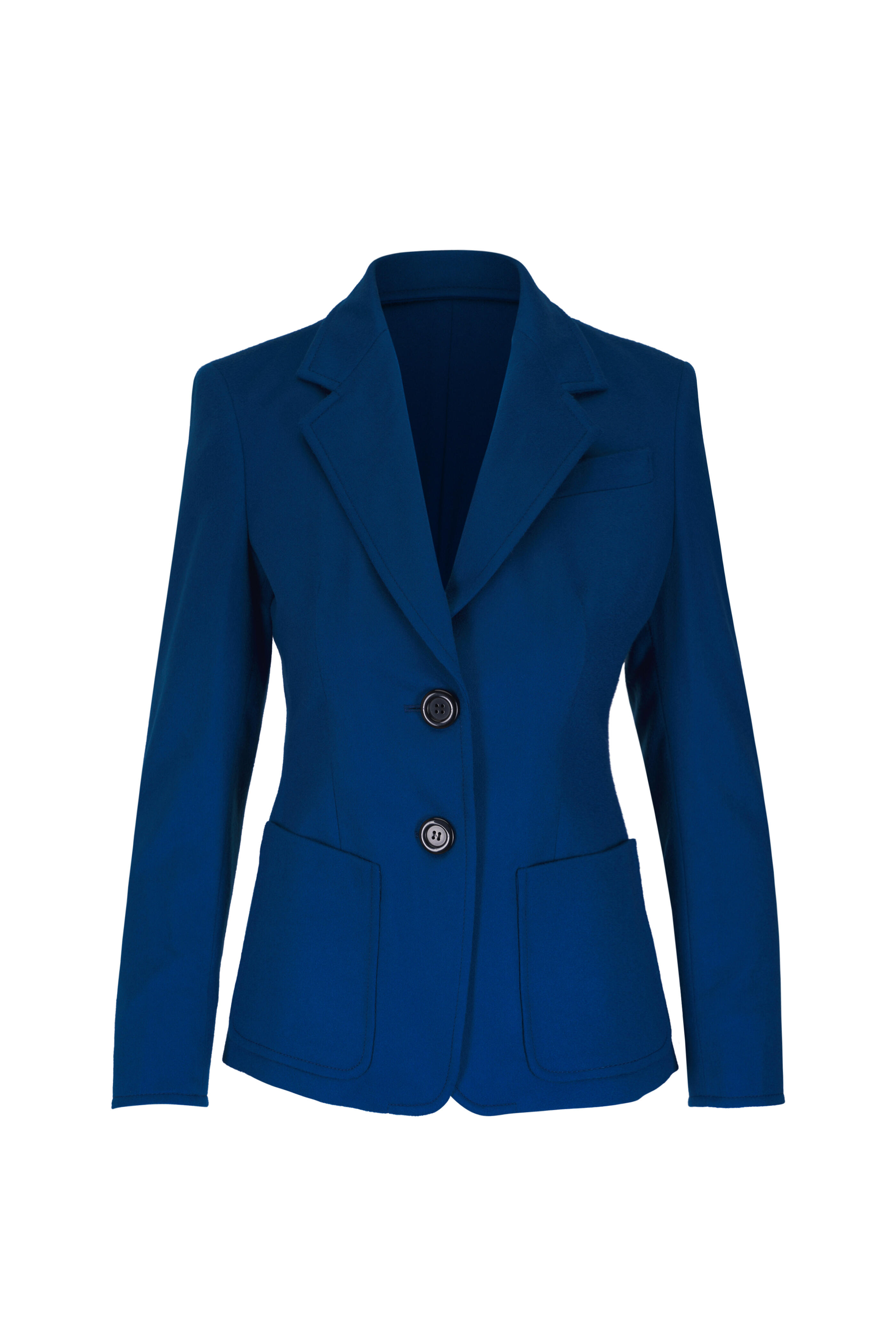 Akris Punto - Teal Blue Wool Jacket