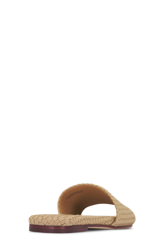 Naghedi St. Barths Camel Handwoven Slide - view 3