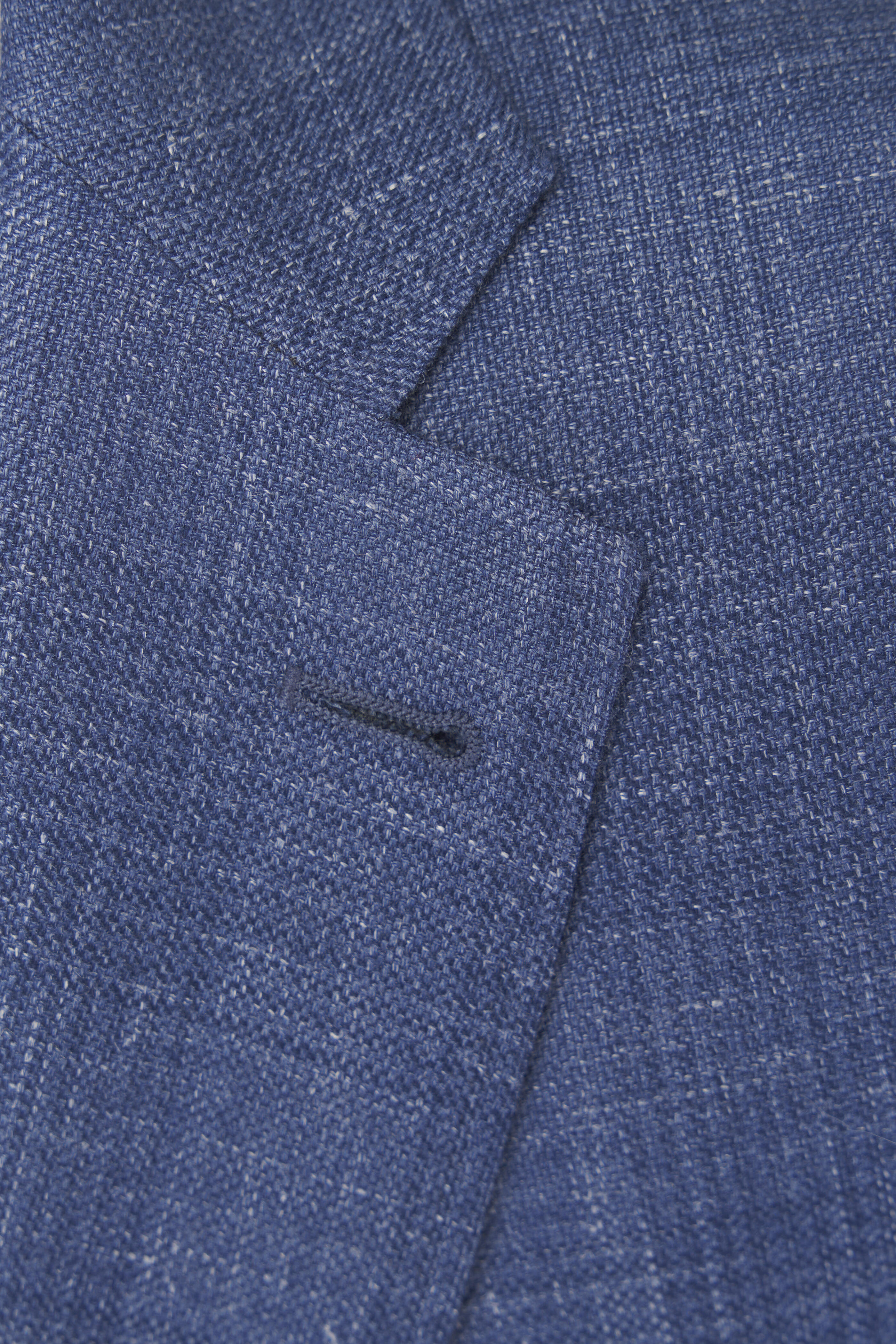 Canali - Blue Cashmere, Silk, & Linen Plaid Sportcoat - view 3