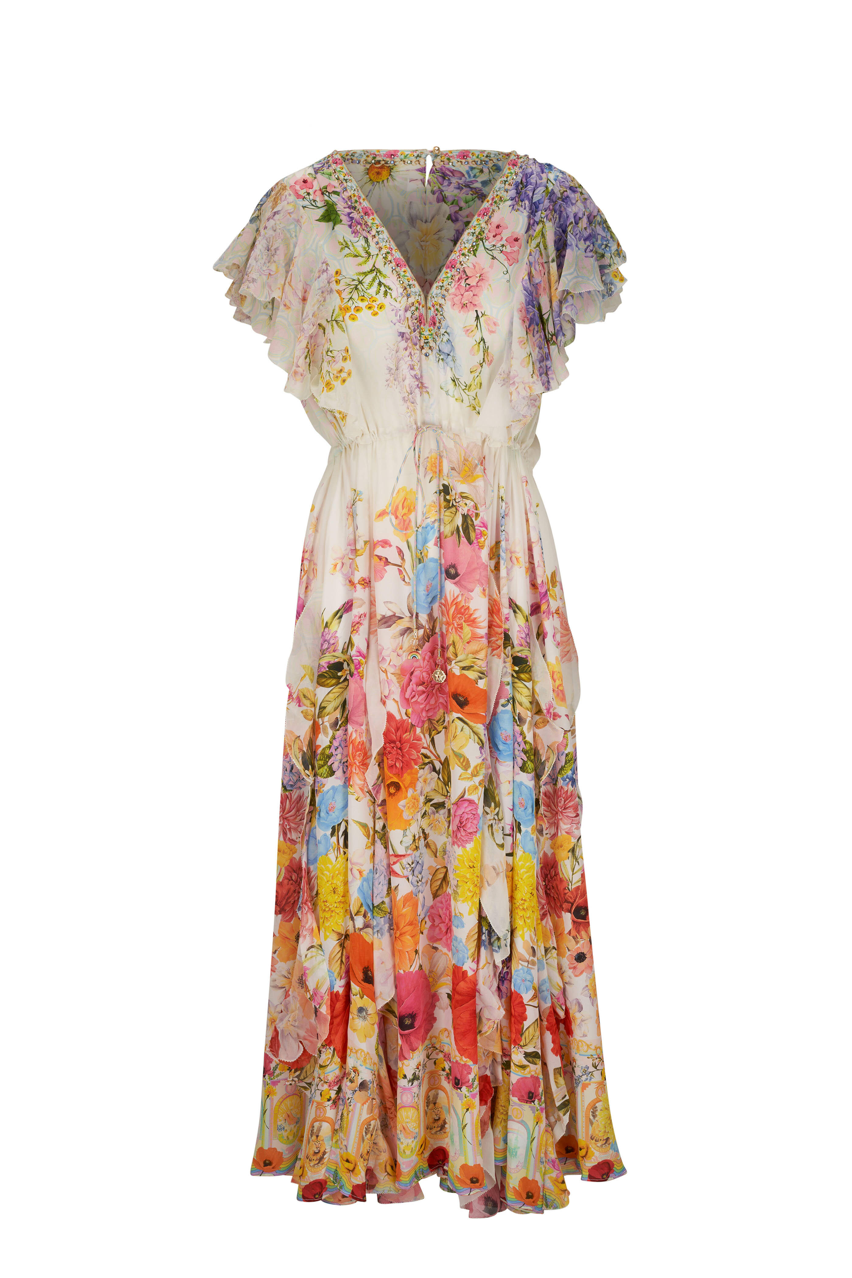 Camilla - Sunlight Symphony All Over Ruffle Dress