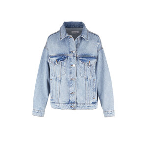 fashiru oversized denim jacket ネイビー Oversized Denim Jacket — AGoodFun (fka JNBY USA)