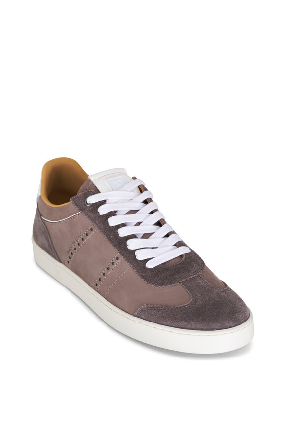 Rubirosa - Judy Taupe Suede Low Top Sneaker