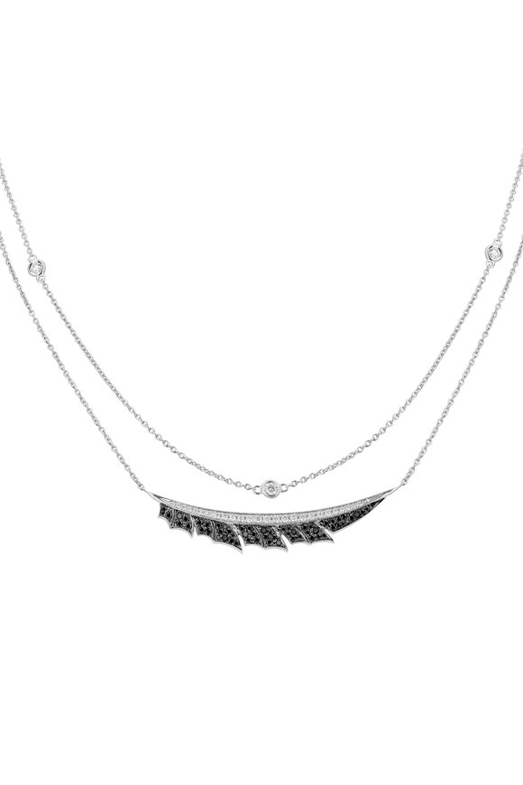Stephen Webster - White Gold Magnipheasant Collar Necklace